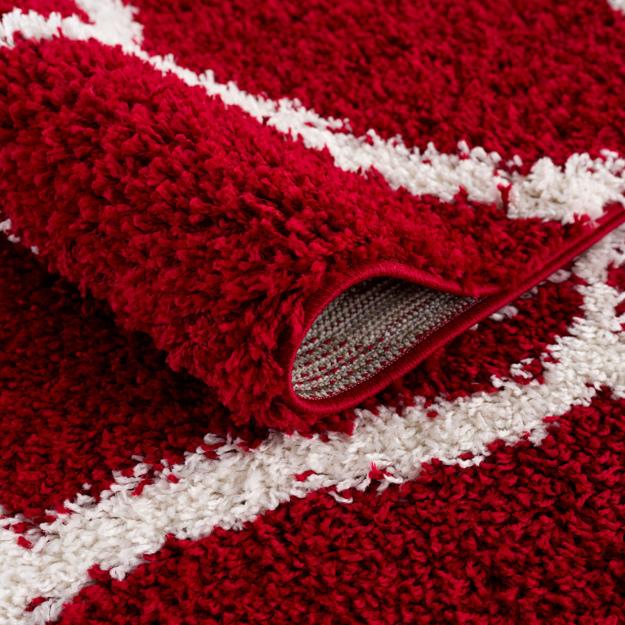 Sanat Hochflor-Teppich »Madrid«, rechteckig, 30 mm Höhe, Wohnzimmer, Langflor, Shaggy Teppich
