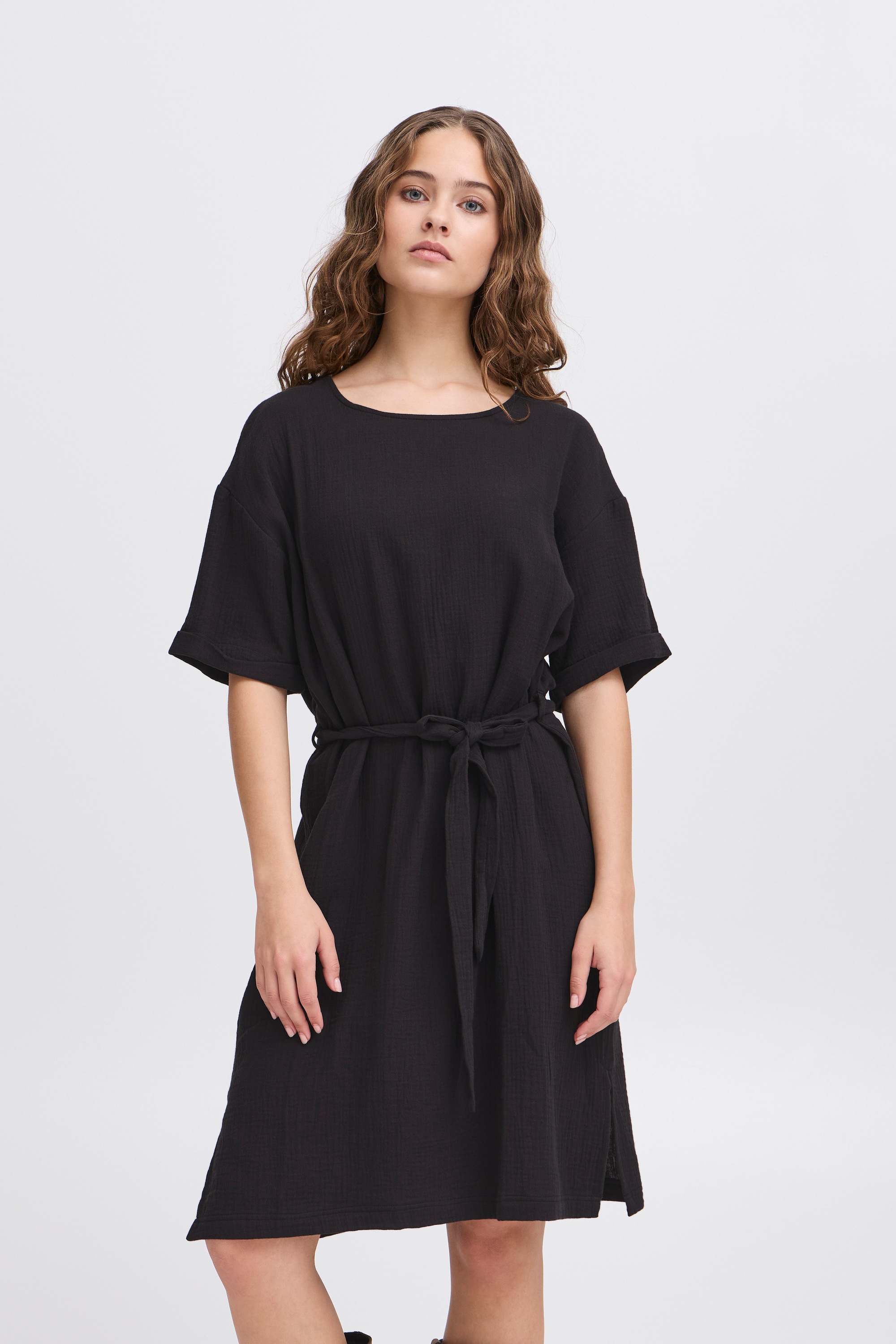 Ichi Midikleid »Damen Kleid IHMIKA«