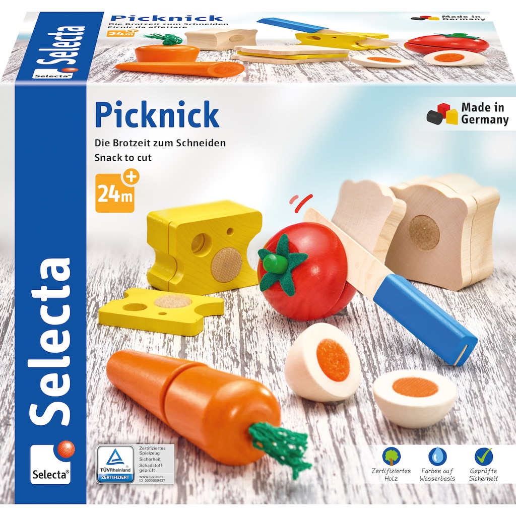 Selecta Spiellebensmittel »Picknick«, (Set, 13 tlg.)