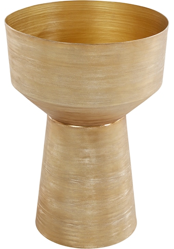 Leonique Pflanzkübel »Kyleigh«, (1 St.), Übertopf, gold kaufen