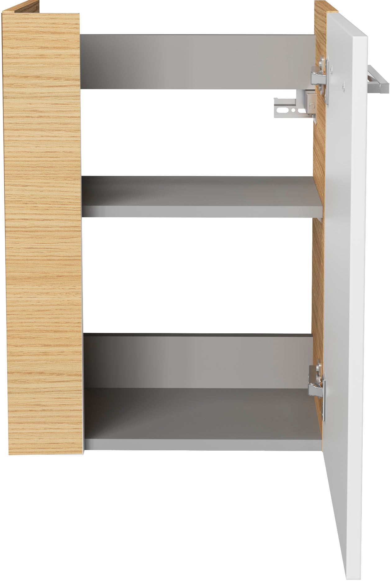 FACKELMANN Waschbeckenunterschrank »SBC« Badmöbel für Gäste-WC, Breite ca. 45 cm