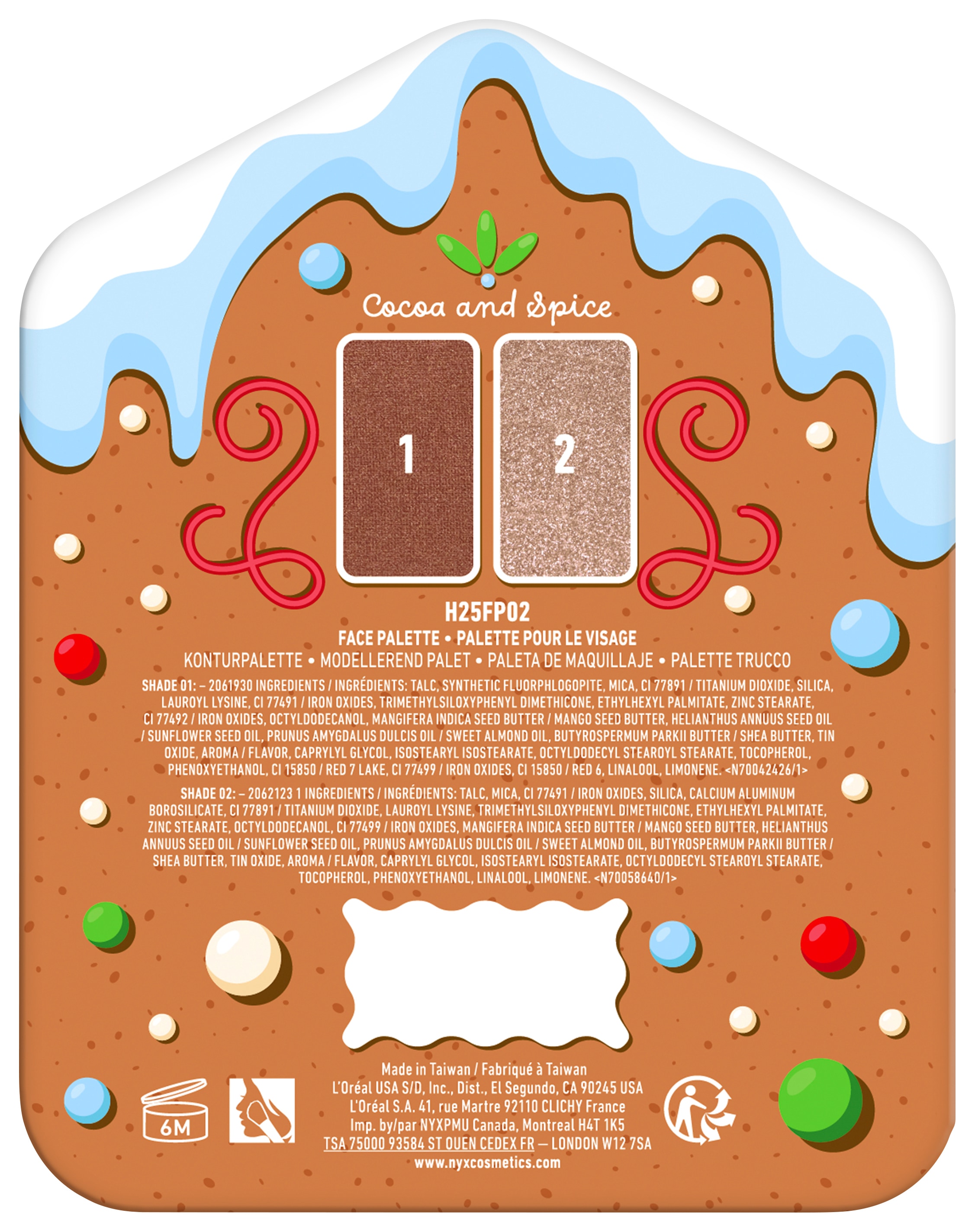 NYX Make-up Set »NYX Professional Makeup Buttermelt Face Palette«