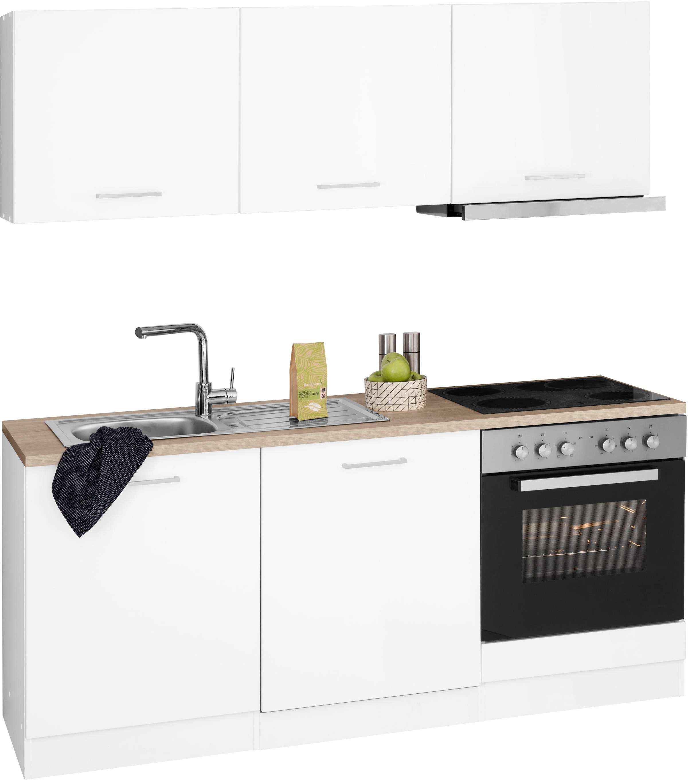 HELD MÖBEL E-Geräten, mit Geschirrspülmaschine kaufen cm, inkl. 180 Breite Küchenzeile »Visby«, bequem