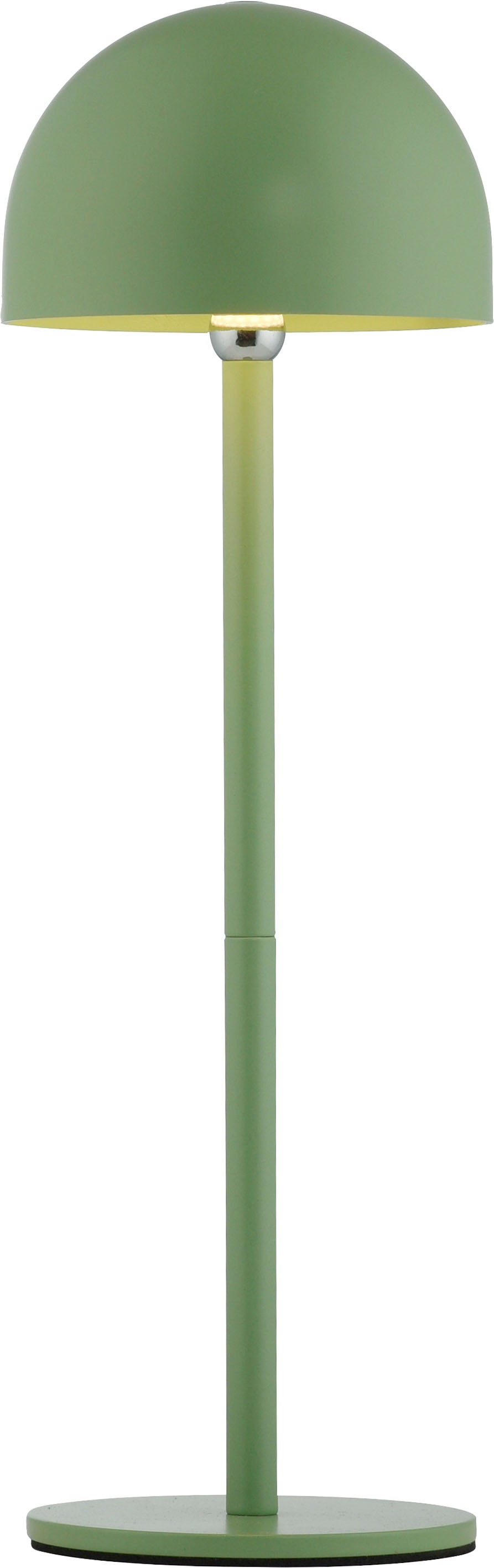 OTTO home Tischleuchte »Akku Tischlampe Gerrin Indoor Outdoor, magnetischer Flaschenaufsatz« LED-Board Warmweiß Pilzlampe Flaschenaufsatz, Regulierung der Lichtstärke, Pilz, Lampe