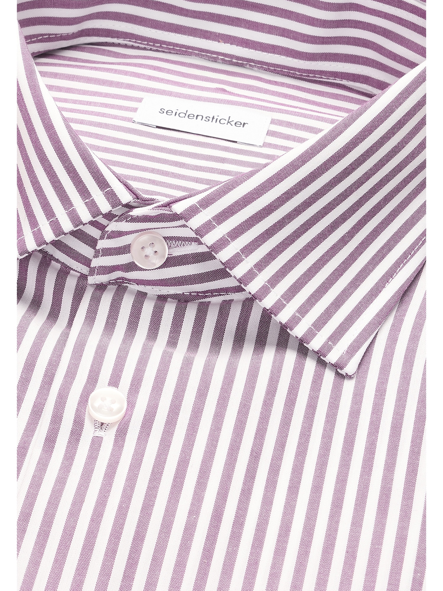 seidensticker Businesshemd »Schwarze Rose« Regular 1/1 Kentkragen Gestreift