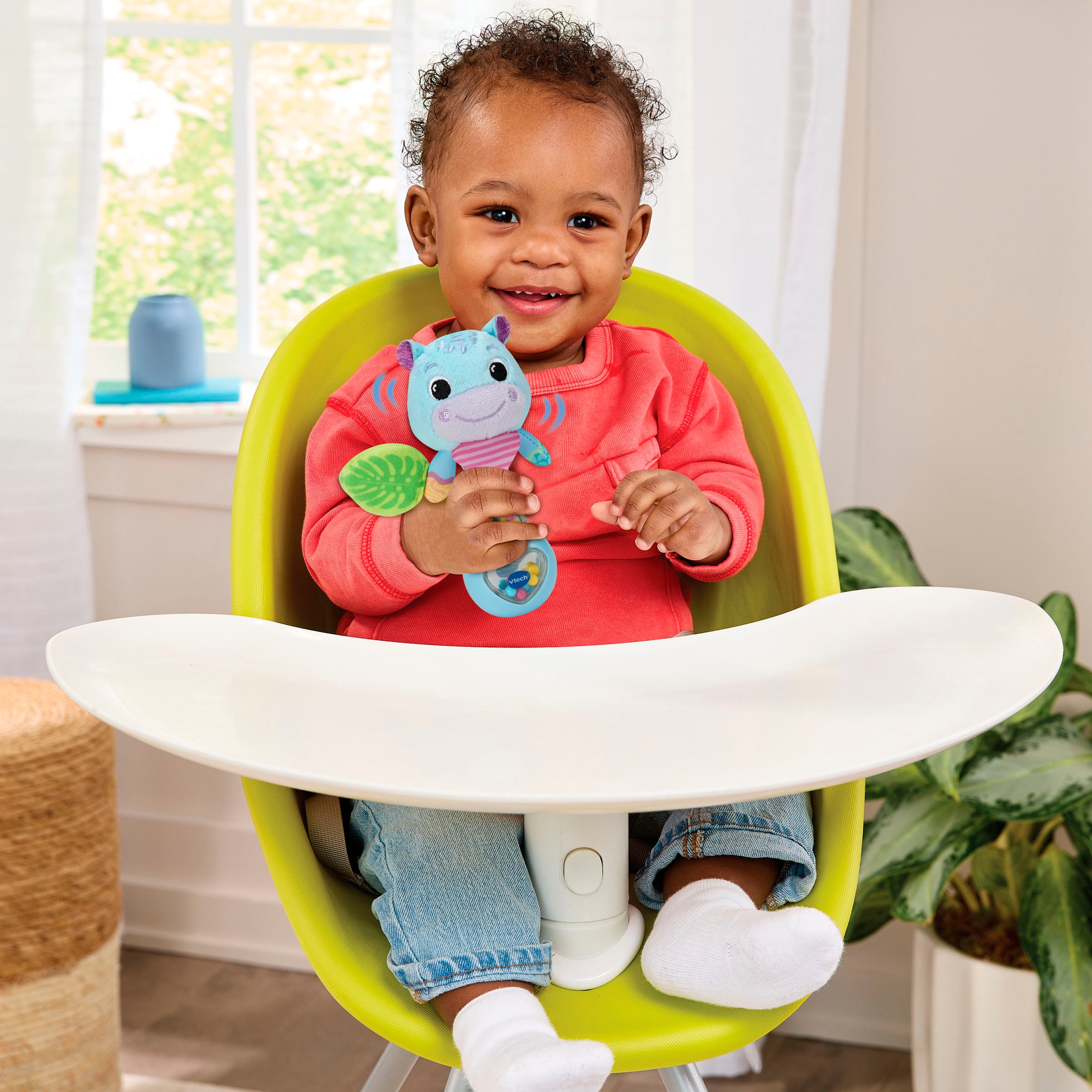 Vtech® Greifspielzeug »Vtech Baby, Babys Hippo-Rassel«