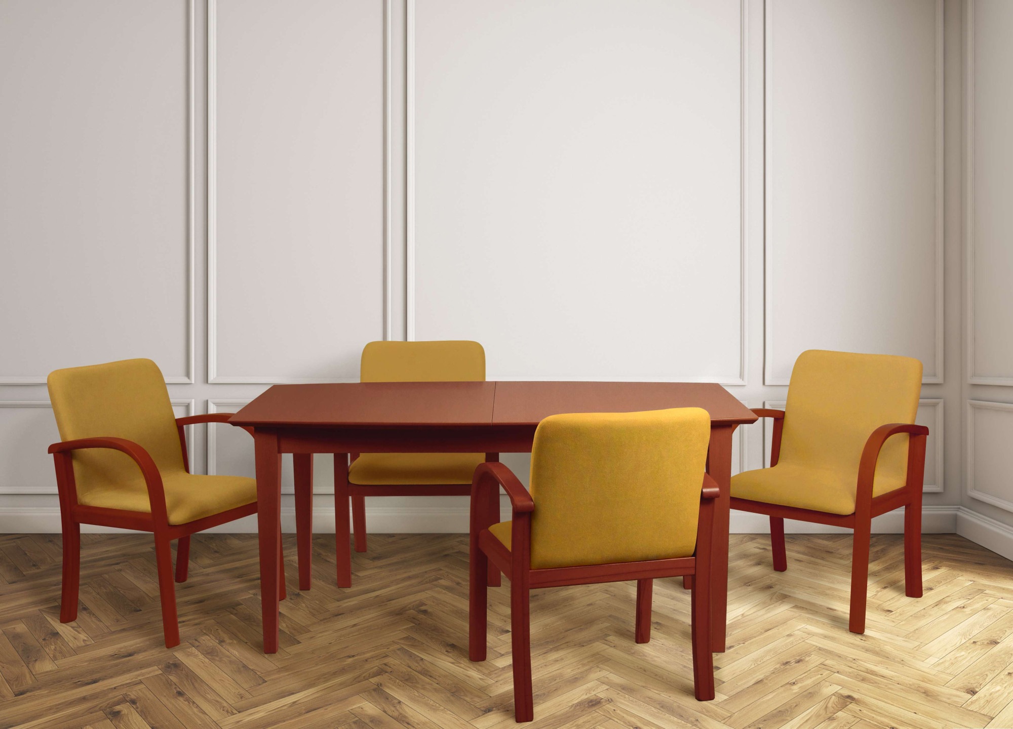 Home affaire Esszimmersessel »LINA707«, (1 St.), Extra-confort, Fleckenabweisendes Gewebe, Massivholz
