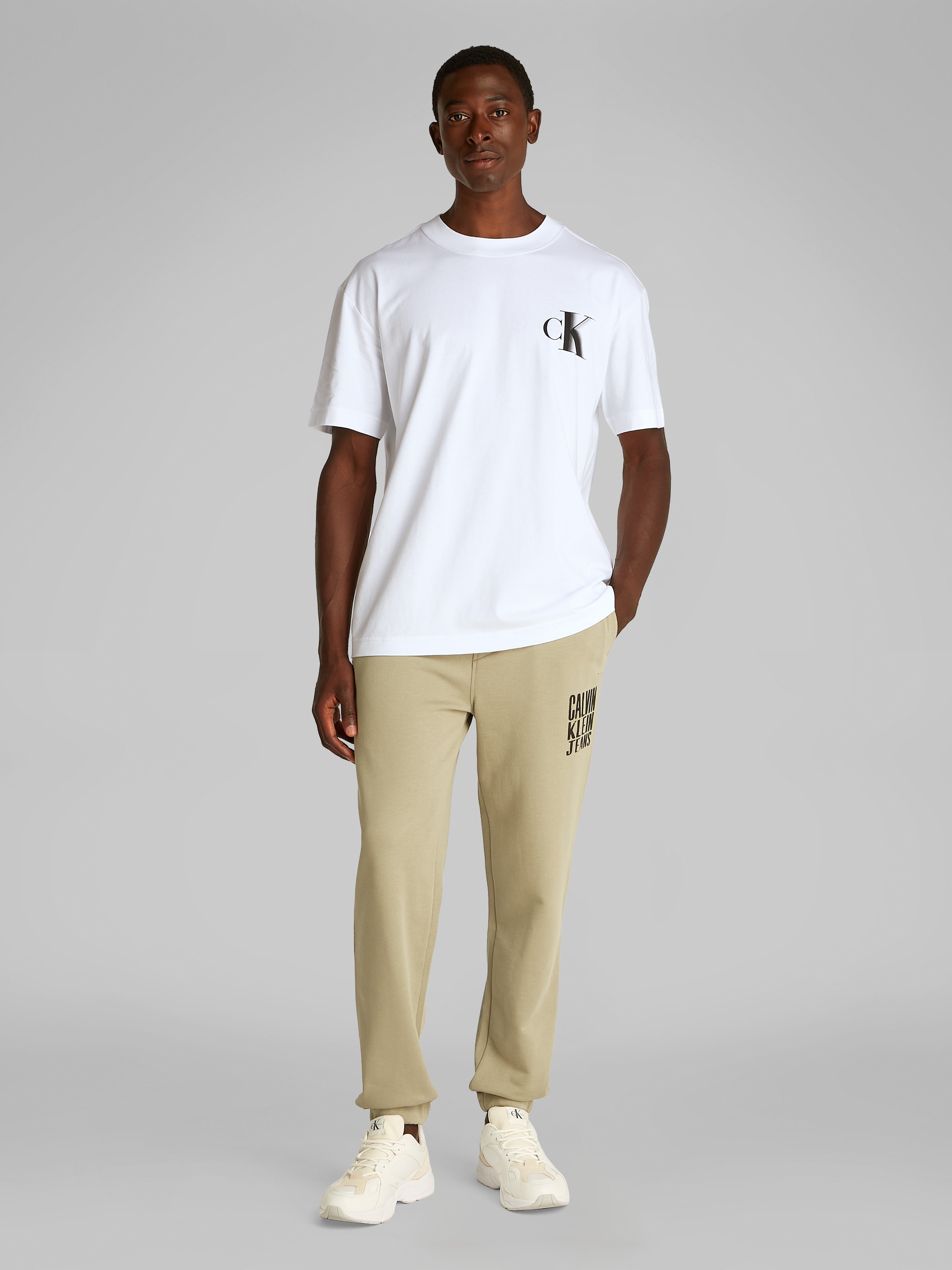 Calvin Klein Jeans T-Shirt »BOLD CK TEE«, mit großem Logo am Rücken