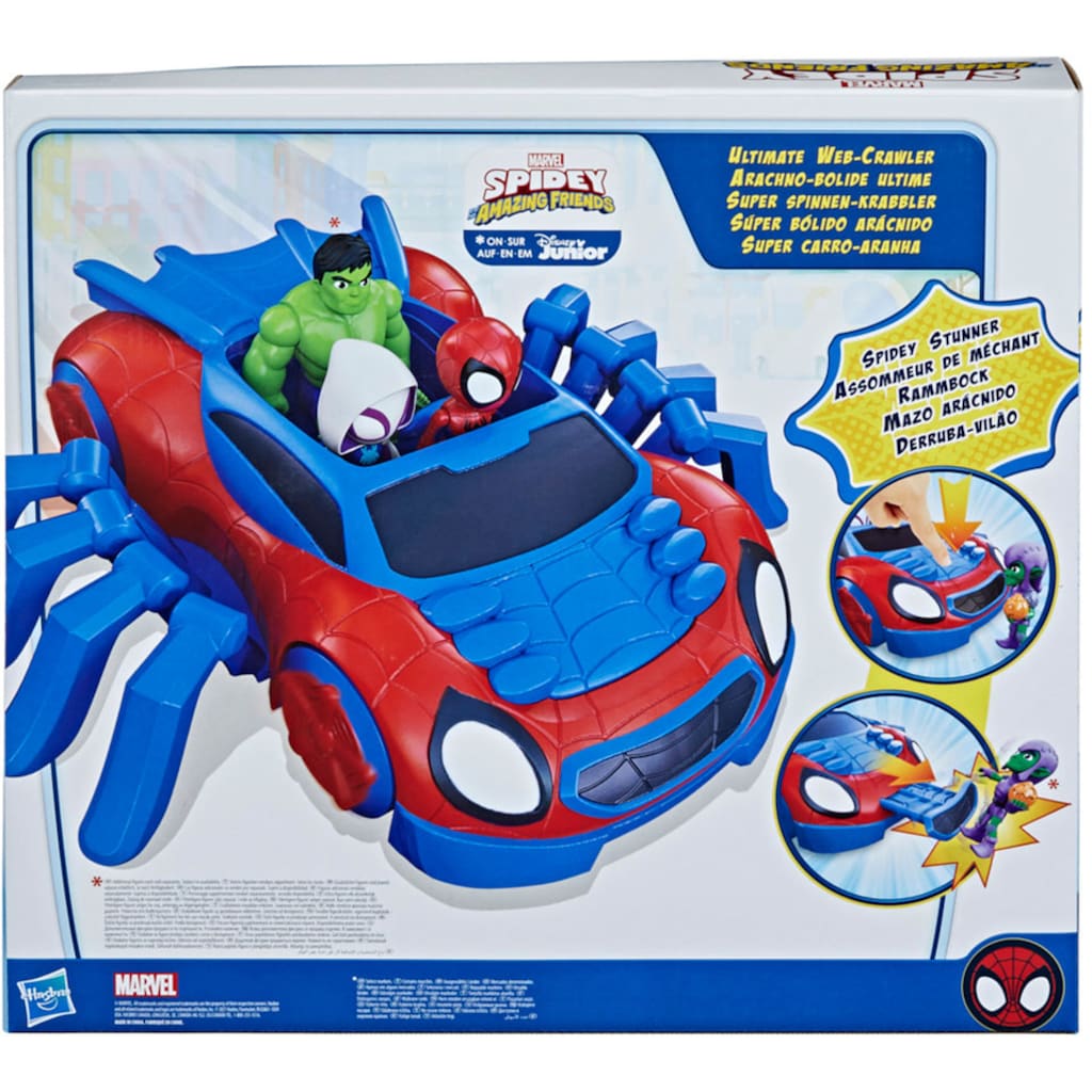 Hasbro Actionfigur »Marvel Spidey and His Amazing Friends, Super Spinnen-Krabbler«