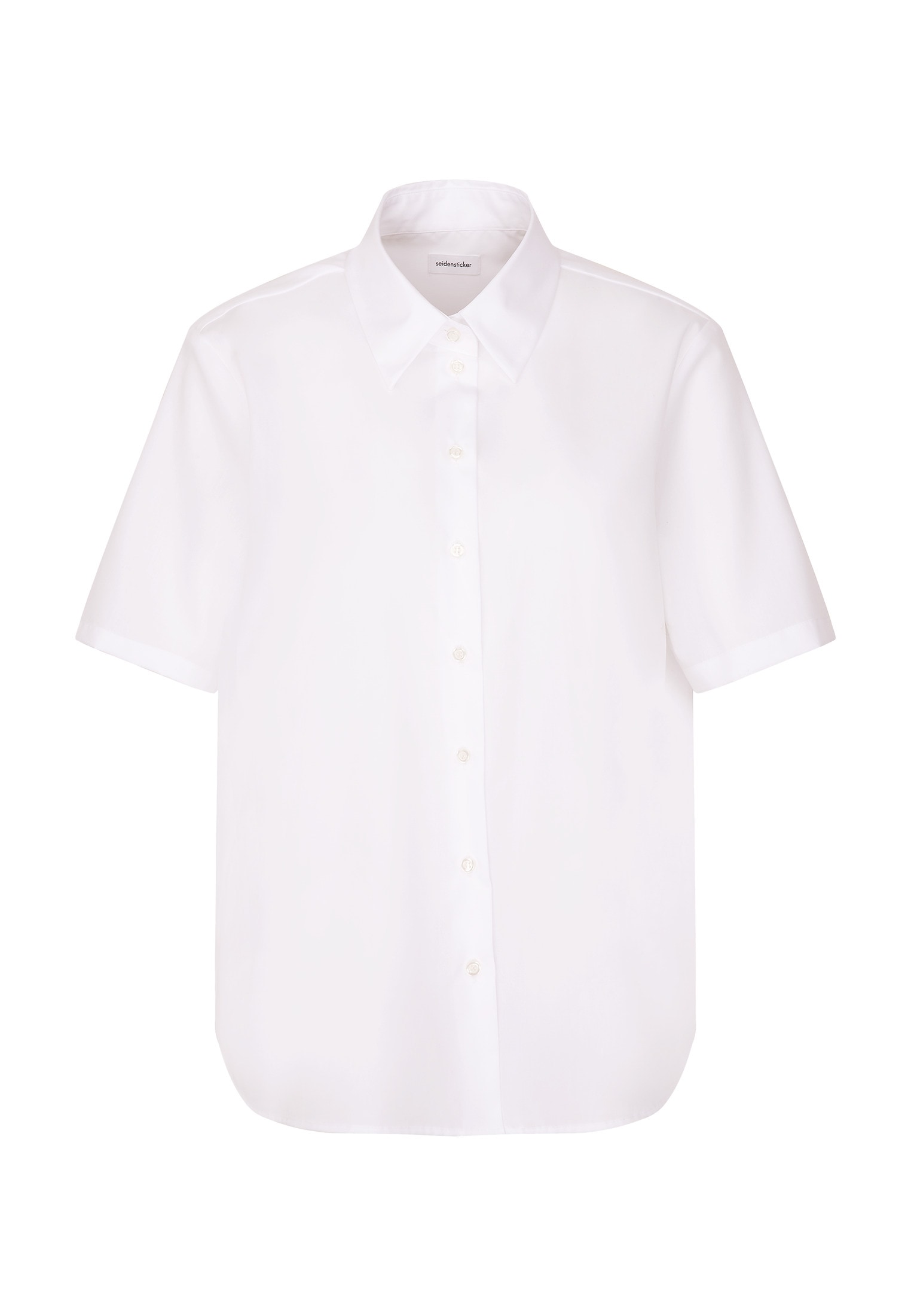 seidensticker Hemdbluse »Schwarze Rose« 1/2 Kragen Uni