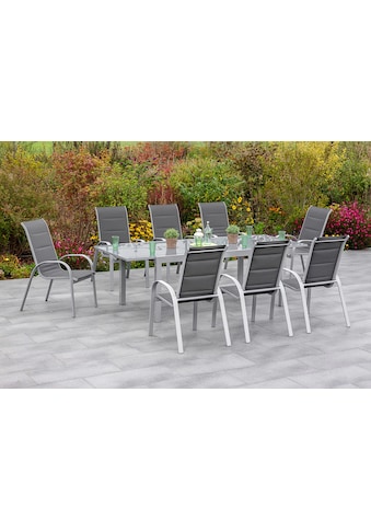 MERXX Garten-Essgruppe »Amalfi di lusso«, (7 tlg.), 6 Sessel mit Tisch kaufen
