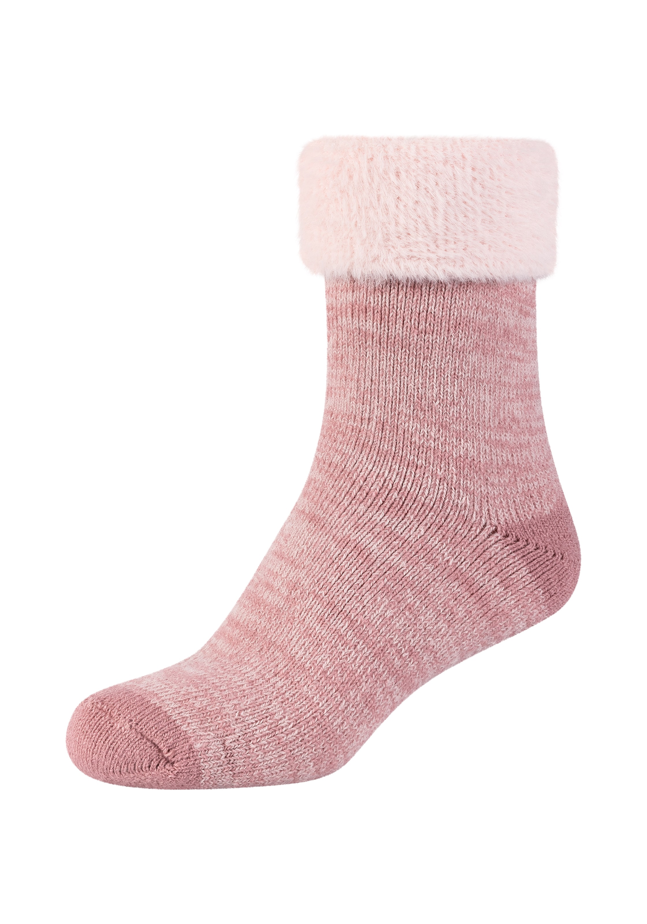 Camano Socken, (2er Pack), Mouline Cosy Socks, wärmende Qualität, sanfte Zehennähte, komfortabel