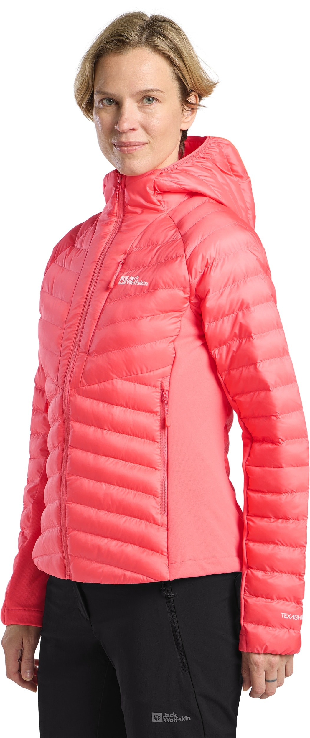 Jack Wolfskin Funktionsjacke »ROUTEBURN PRO INS JKT W«, mit Kapuze