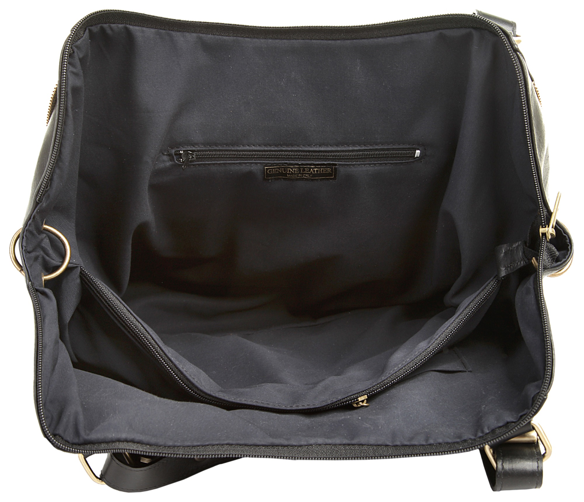 forty° Shopper, echt Leder, Made in Italy
