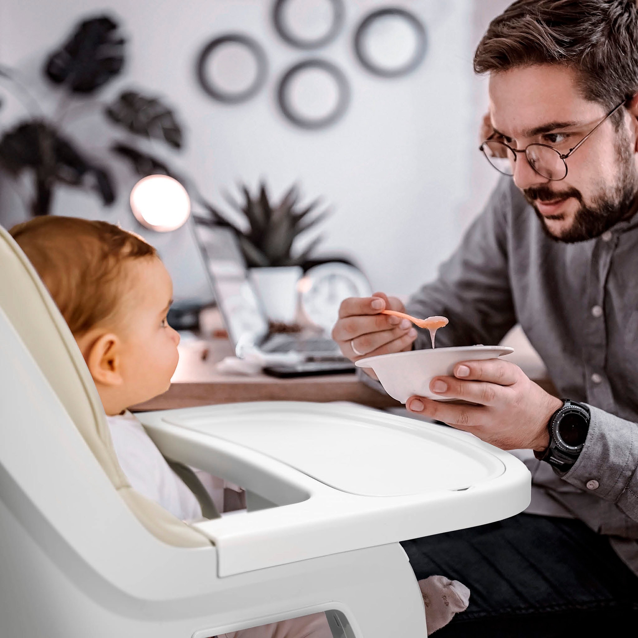 BabyGo Hochstuhl »Scandi - wood«