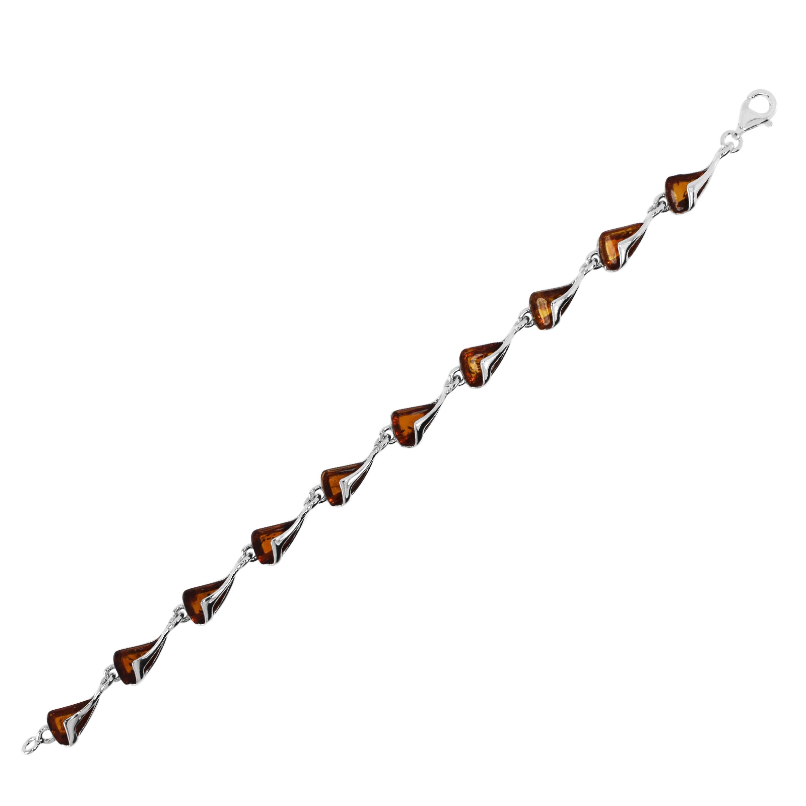 OSTSEE-SCHMUCK Armband »- Tilde - Silber 925/000 - Bernstein«