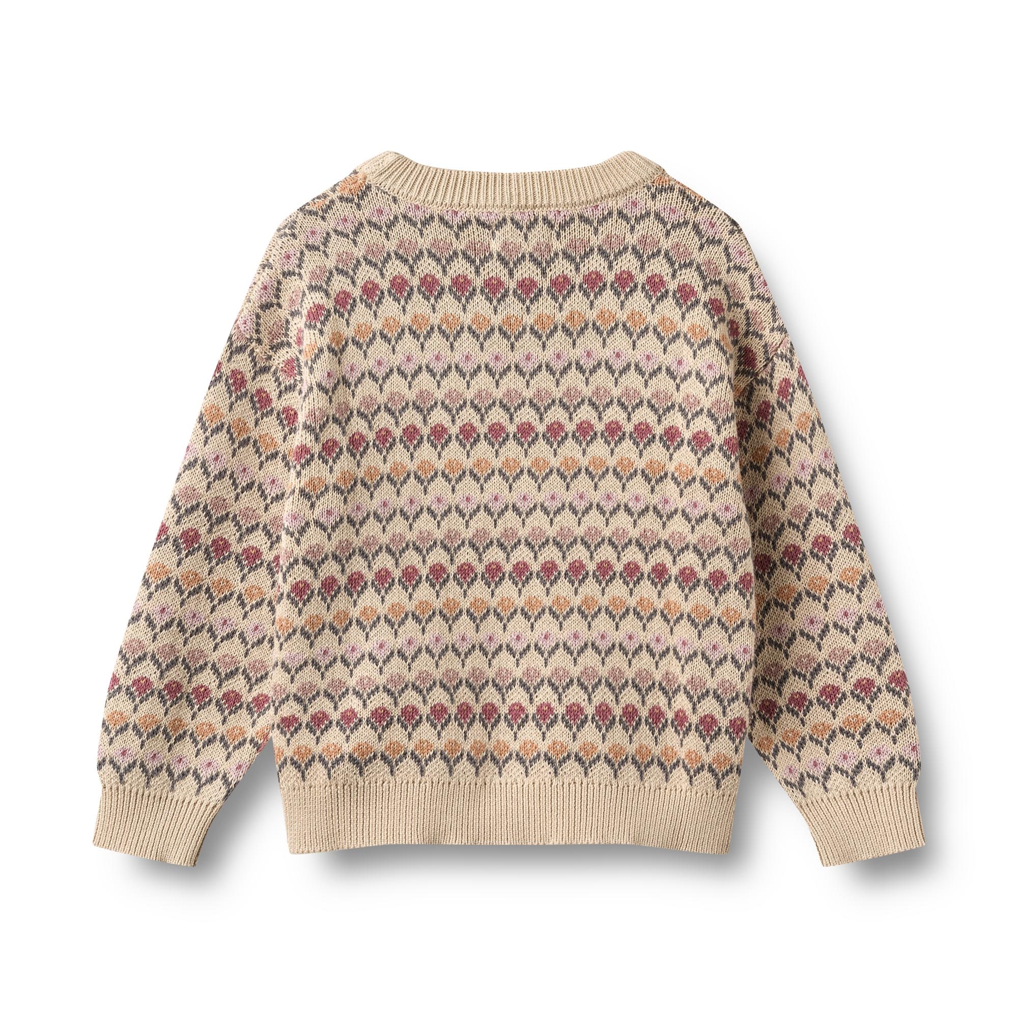 WHEAT Strickpullover »Jacquard Pullover Harlow« Baumwolle