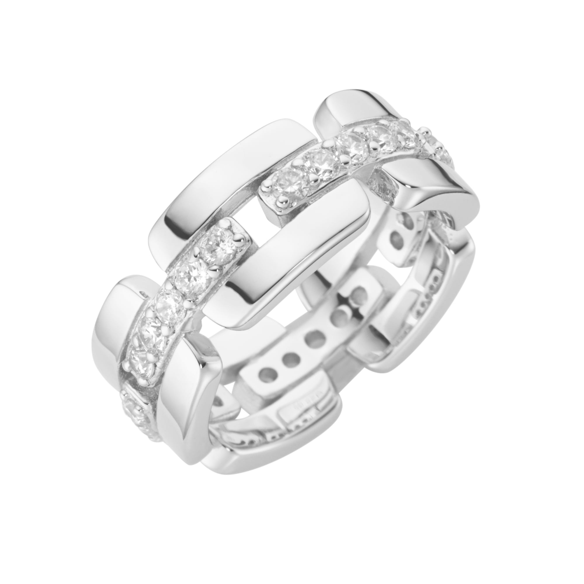 GIORGIO MARTELLO MILANO Silberring »Ring mit weißen Zirkonia, Silber 925«  online bei UNIVERSAL
