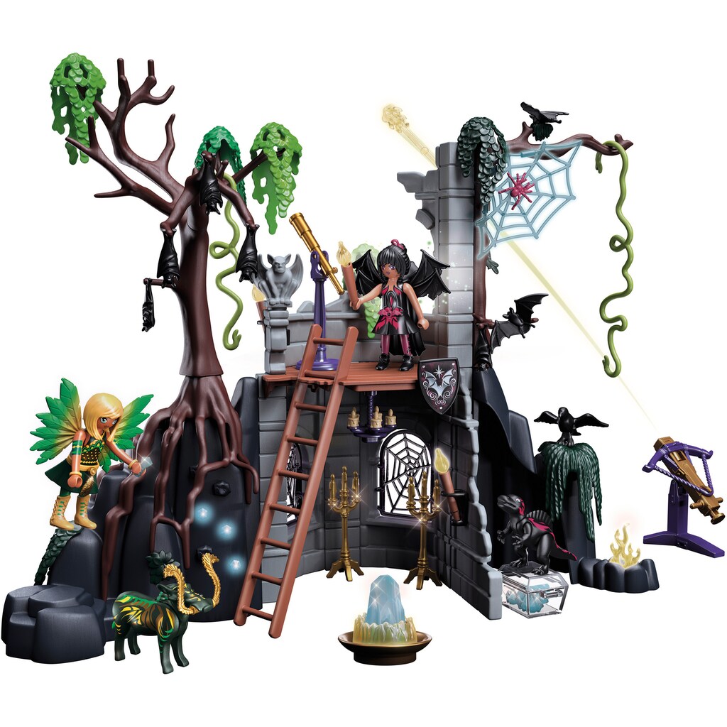 Playmobil® Konstruktions-Spielset »Bat Fairies Ruine (70807), Adventures of Ayuma«, (135 St.)