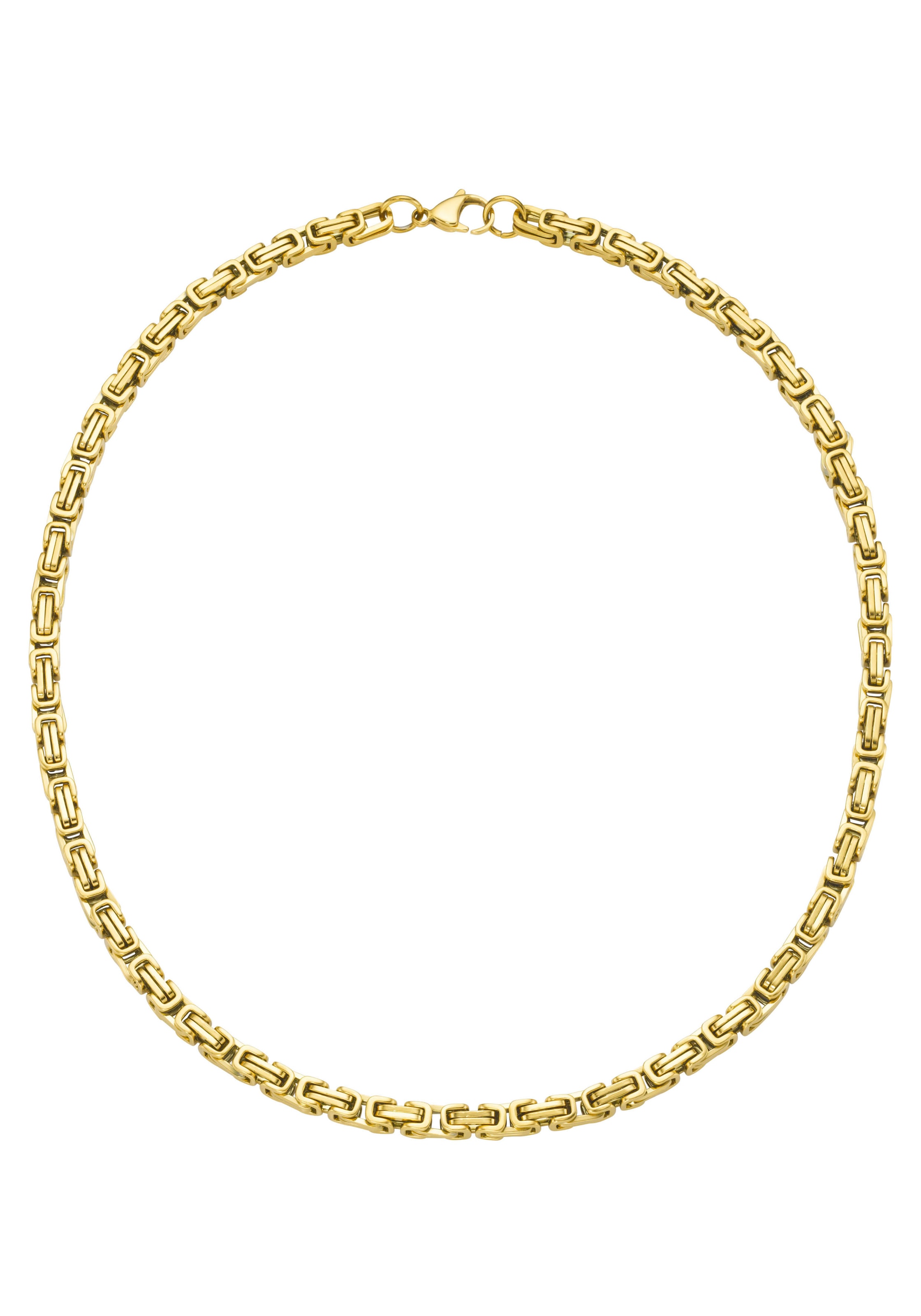 Firetti Königskette »Schmuck Geschenk Edelstahl Halsschmuck Halskette 5,5 mm breit«