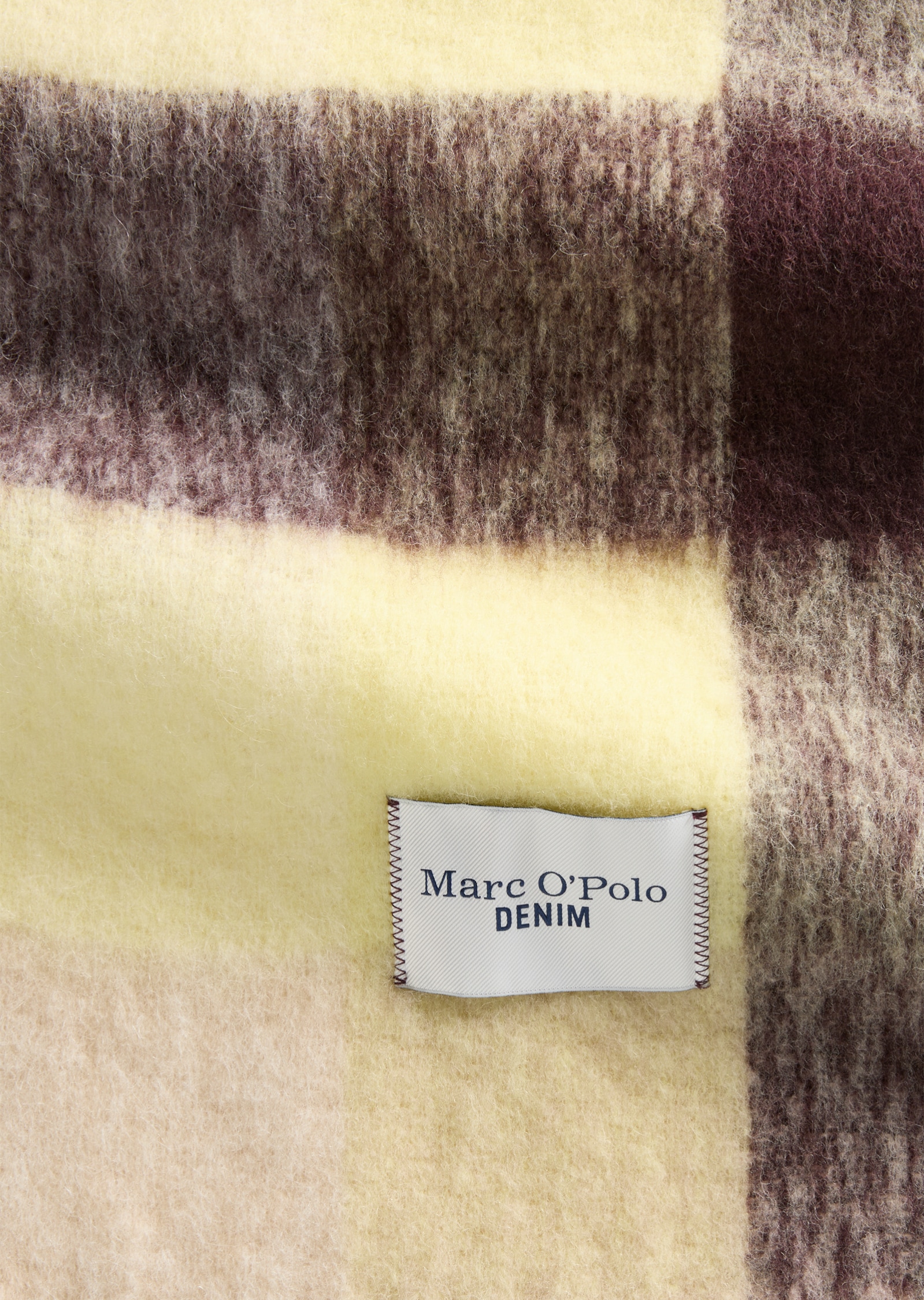 Marc O'Polo DENIM Schal »mit kuscheliger Alpakawolle« aus hochwertigem Woll-Mix mit Alpaka