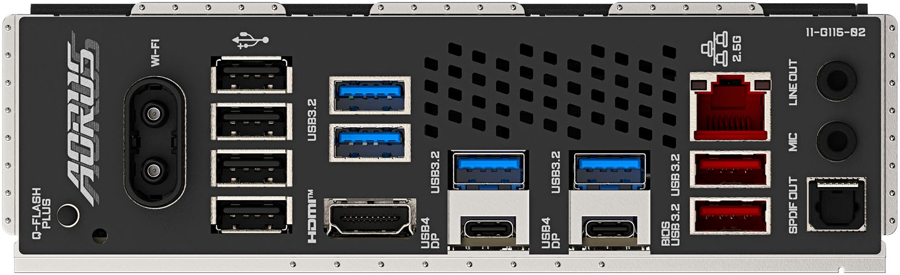 Gigabyte Mainboard »X870 AORUS ELITE WIFI7 Mainboard - Unterstützt AMD Ryzen 9000 CPUs, 16«