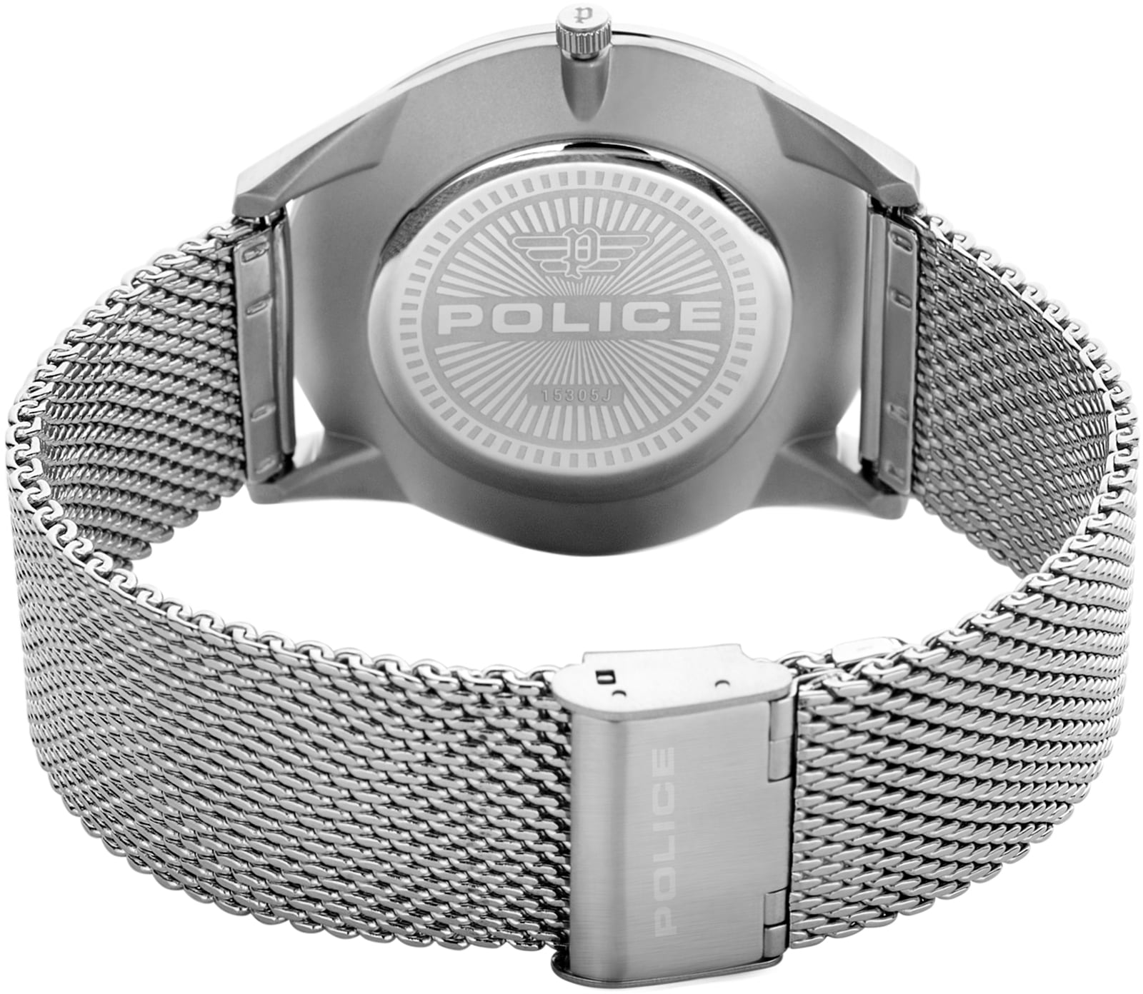 Police Quarzuhr »Patriot, PL15305JS.02MMA«, Armbanduhr, Herrenuhr, Datum