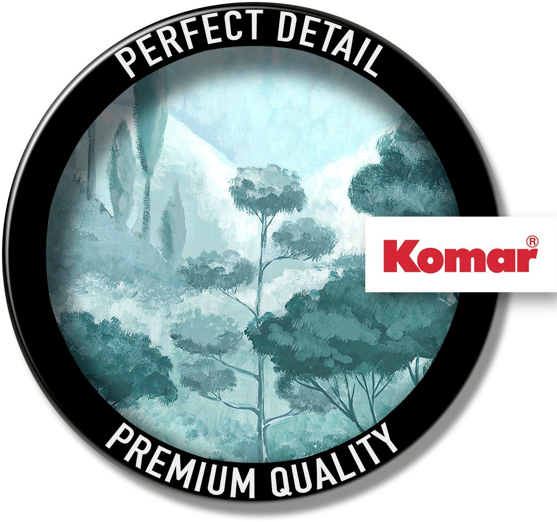 Komar Vliestapete »Digitaldruck Vlies -  Soothing Scenery - Größe 400 x 250 cm« bedruckt glatt Wohnzimmer, Schlafzimmer
