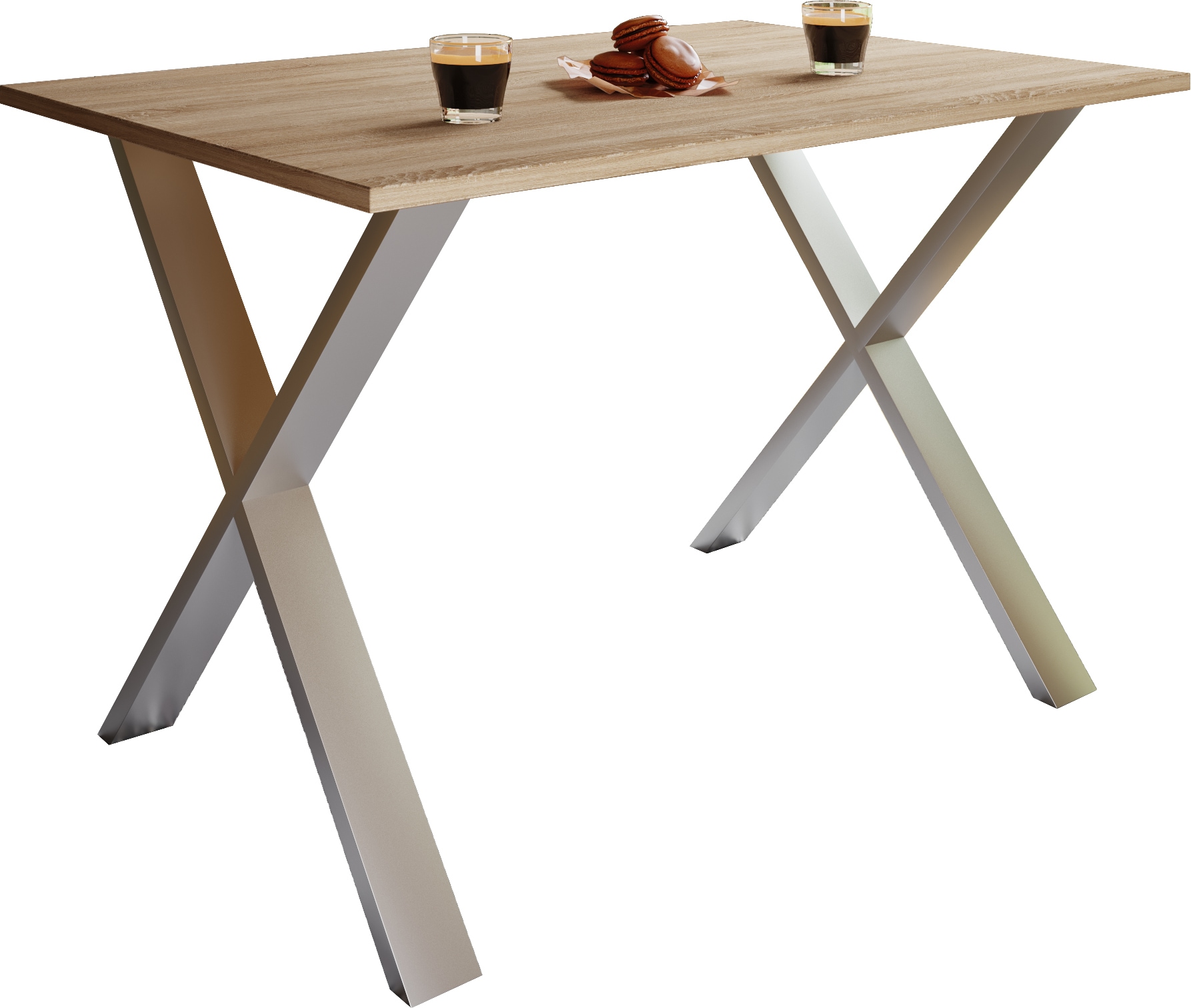 VCM Esstisch »Premium Holz Esstisch Küchentisch Xona X« 1 Stk. tlg.
