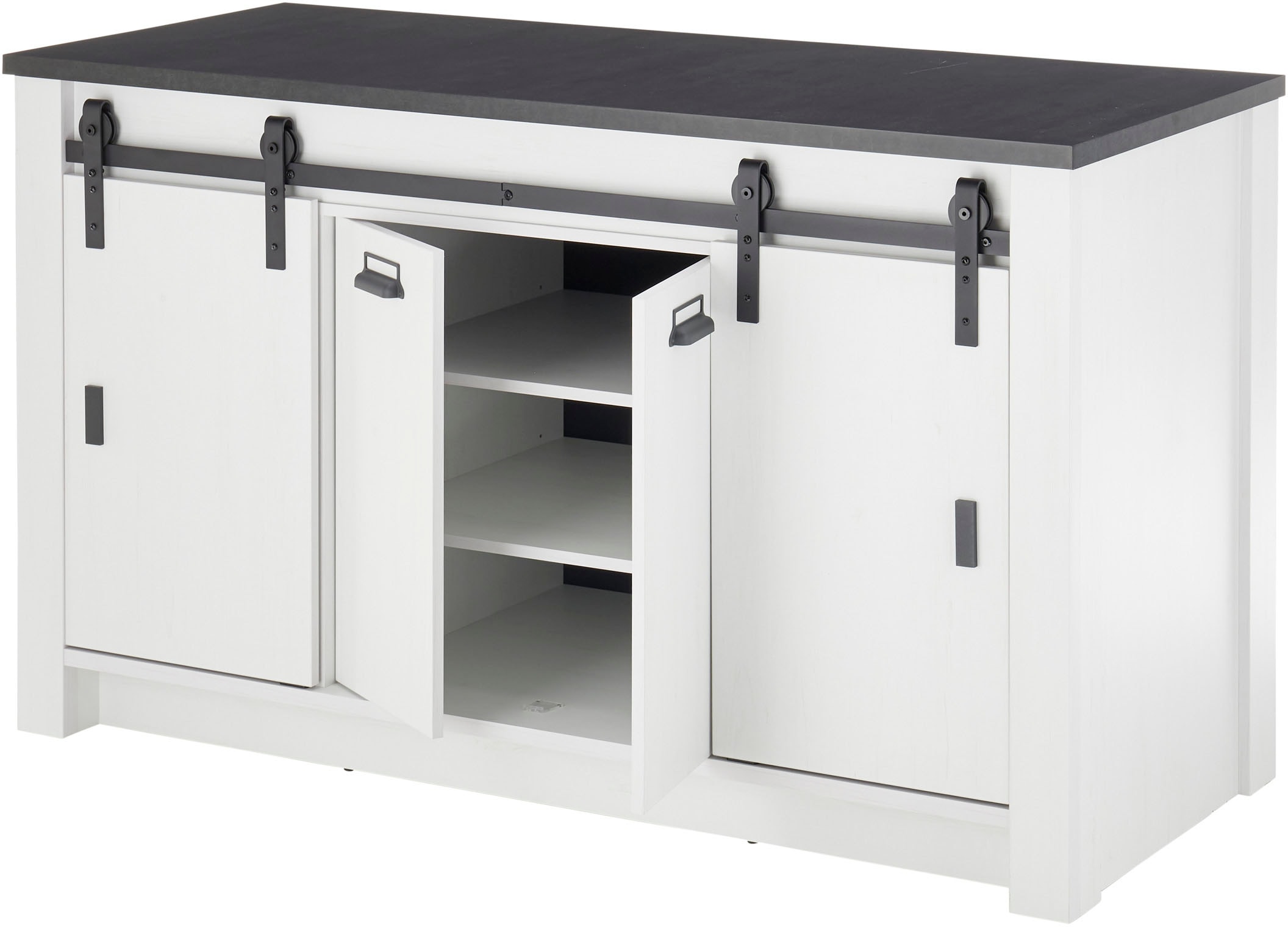 Home affaire Küche »Sherwood« Breite 240 cm, ohne E-Geräte