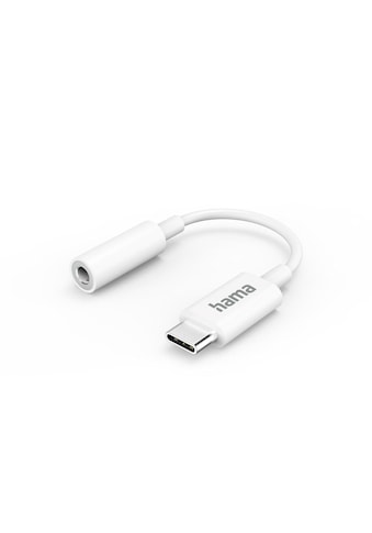 Hama Audio-Adapter »Aux-Adapter USB-C – 3,5-mm-Klinke-Buchse, Weiß«, USB-C zu... kaufen