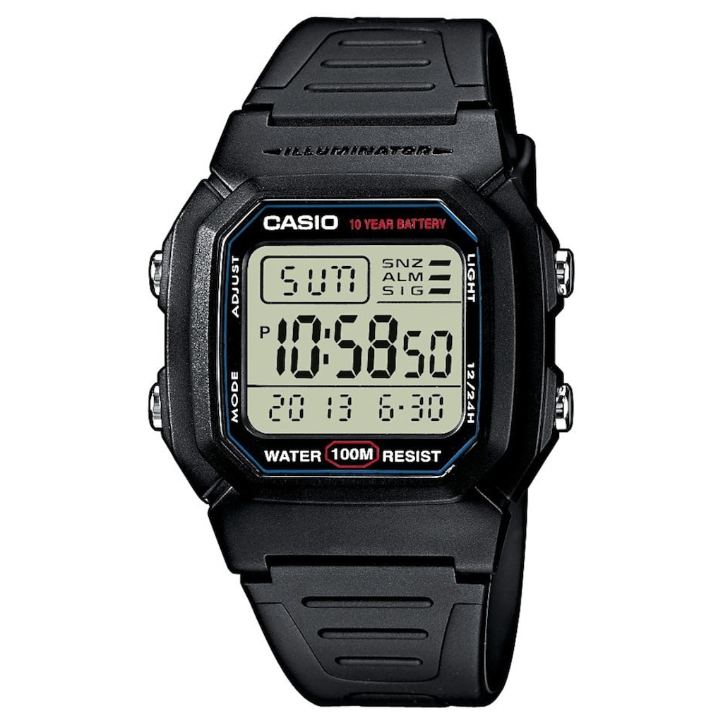 Casio Collection Chronograph »W-800H-1AVES«