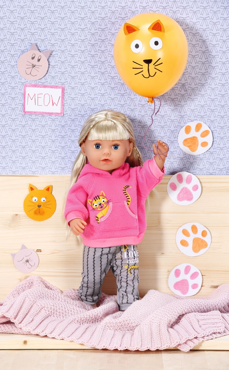 Zapf Creation® Puppenkleidung »Dolly Moda, Sport-Outfit Pink, 43 cm«