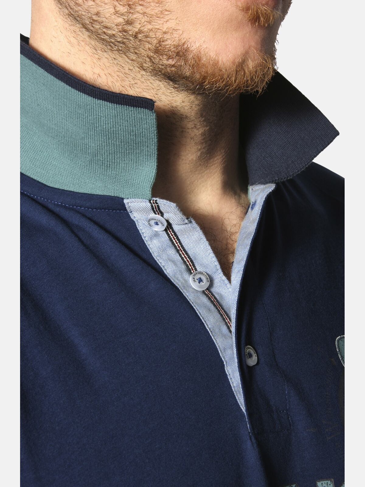 Jan Vanderstorm Poloshirt »Poloshirt GIZUR«, (1 tlg.)