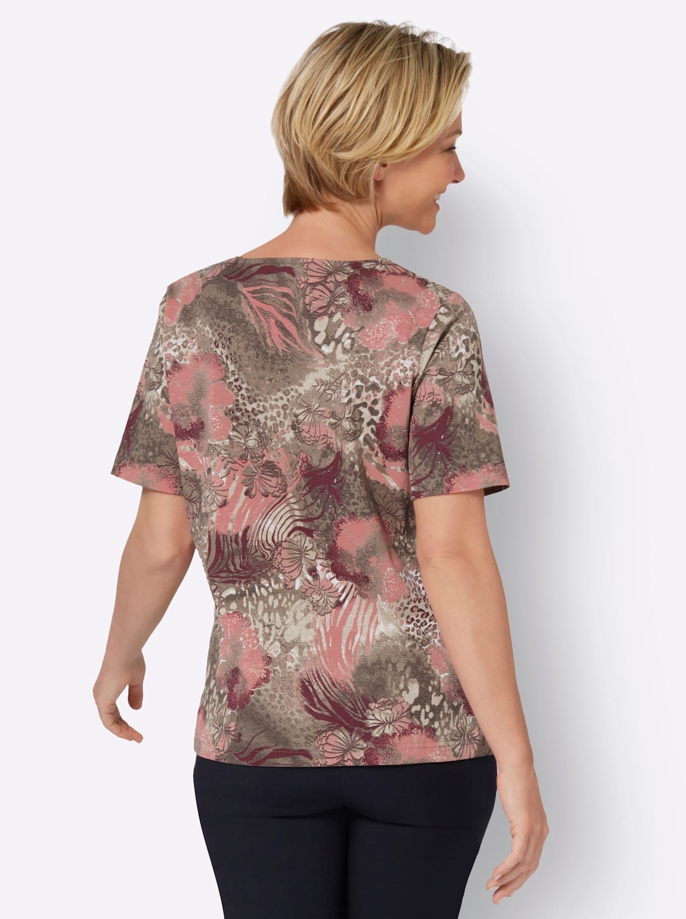 Classic Basics Rundhalsshirt »Rundhals-Shirt«, (1 tlg.)