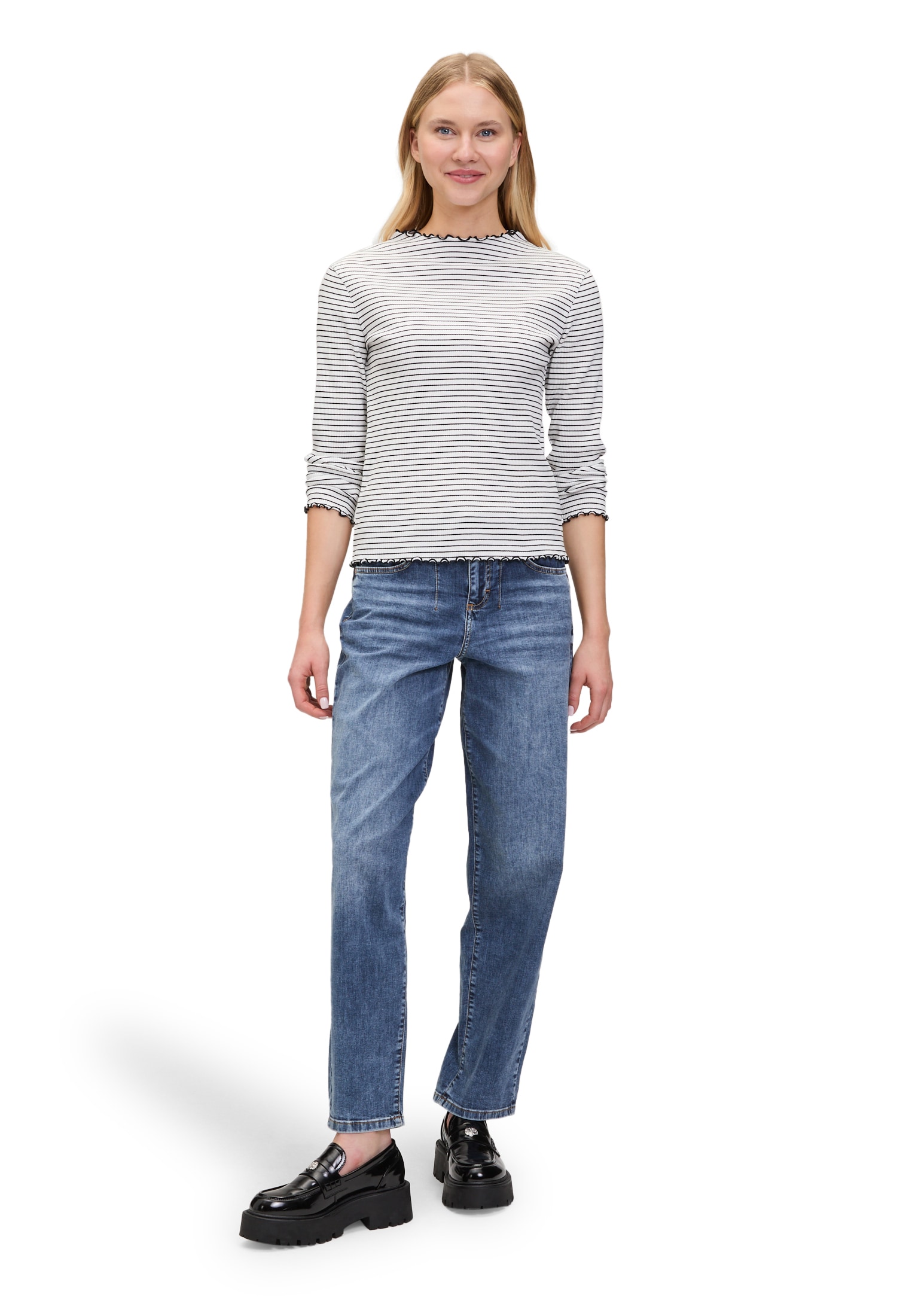 Cartoon Webhose »Used Look-Jeans mit Waschung«