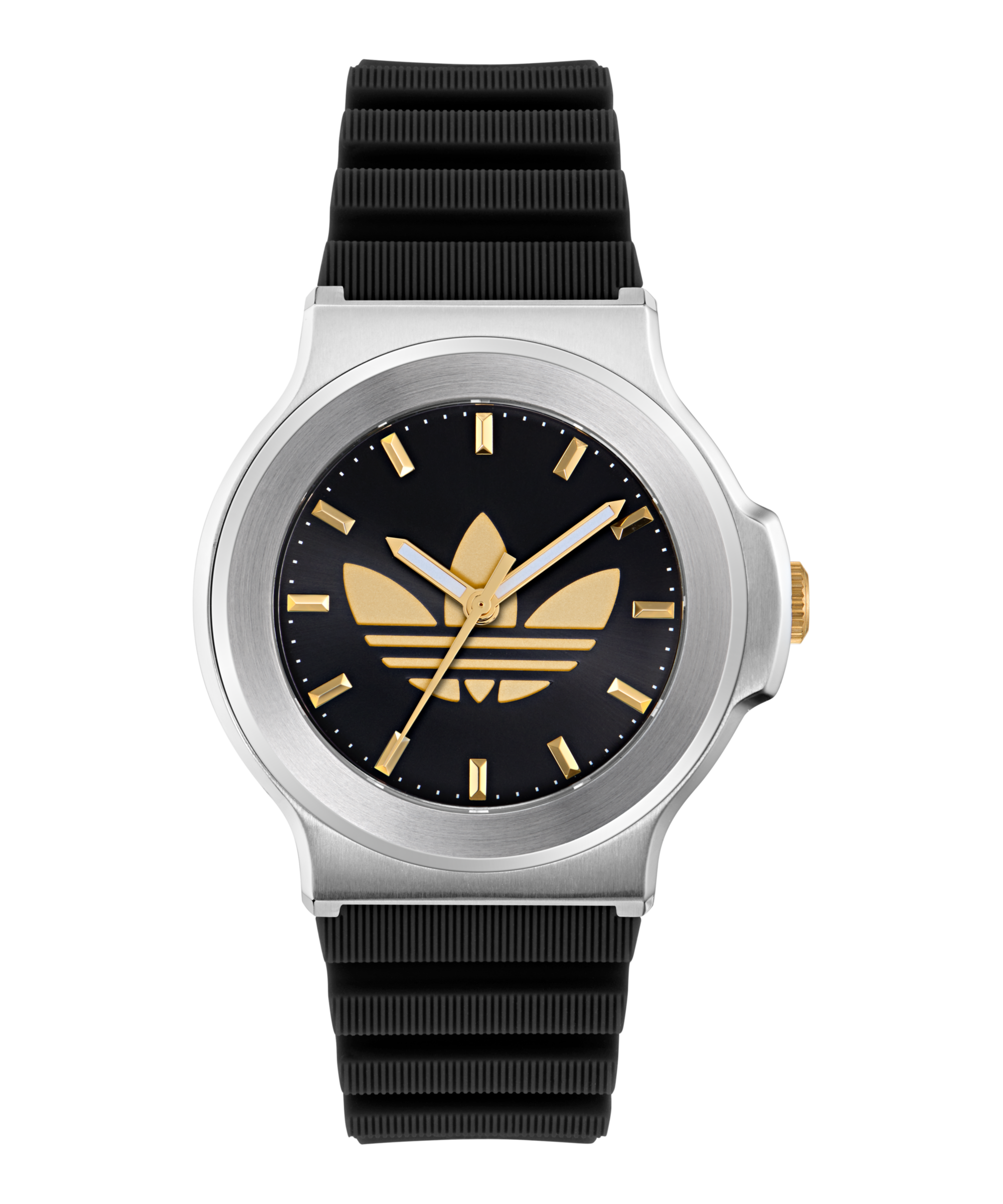 adidas Originals Quarzuhr »EXPRESSION THREE« Armbanduhr, Herrenuhr, Damenuhr, Silikonarmband, Leuchtzeiger