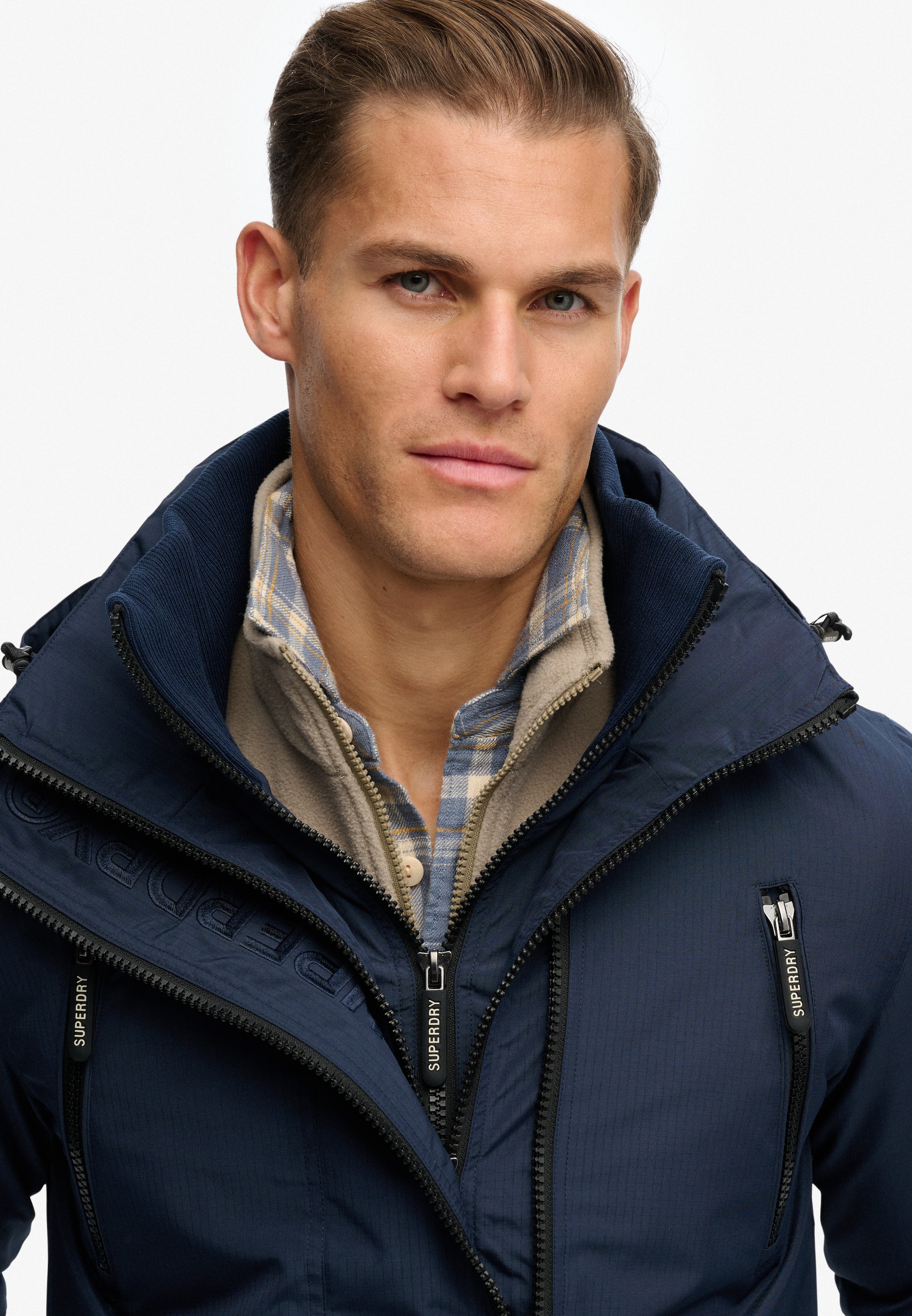 Superdry Windbreaker »HOODED MTN WINDBREAKER JACKET« mit Kapuze