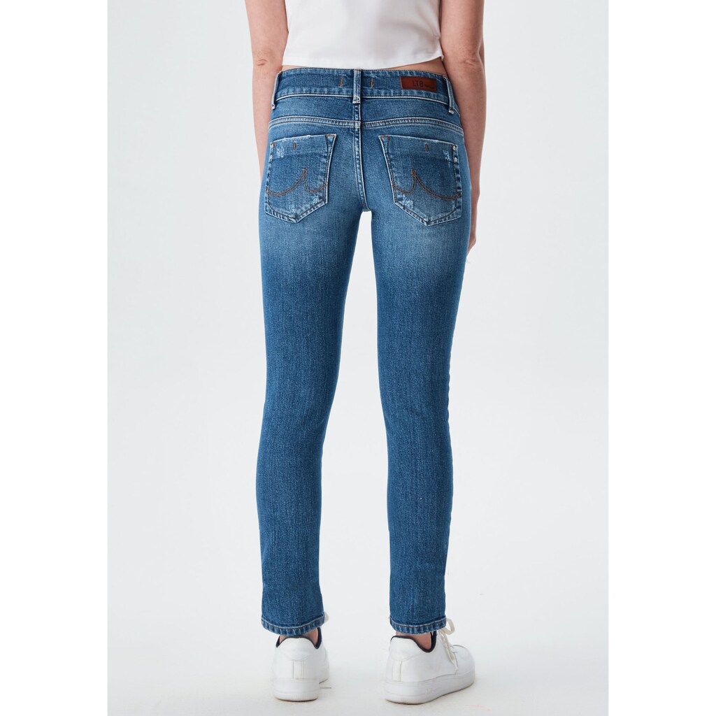 LTB Slim-fit-Jeans »Molly«, mit doppelter Knopfleiste & Stretch