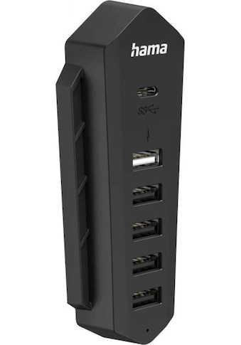 Gaming-Adapter »6in1 USB Hub für Playstation 5, 6 Ports (1x USB C, 5x USB A), Schwarz«