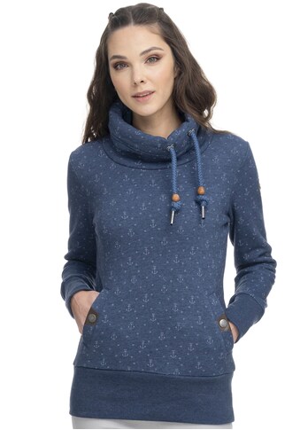 Ragwear Sweater »RYLIE MARINA«, mit maritimen Allover "Anker"-Druck kaufen