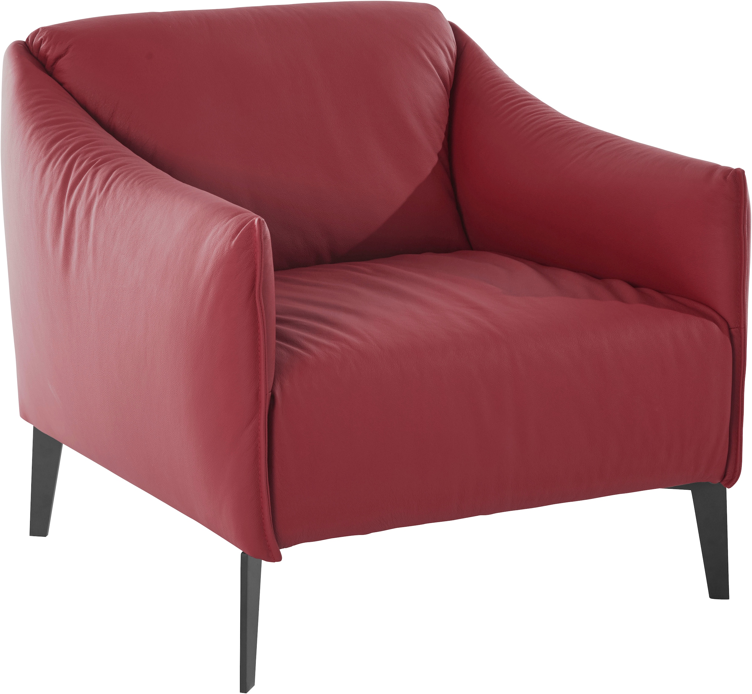 W.SCHILLIG Cocktailsessel »sally« mit Metall-Winkelfüßen in Schwarz pulverbeschichtet