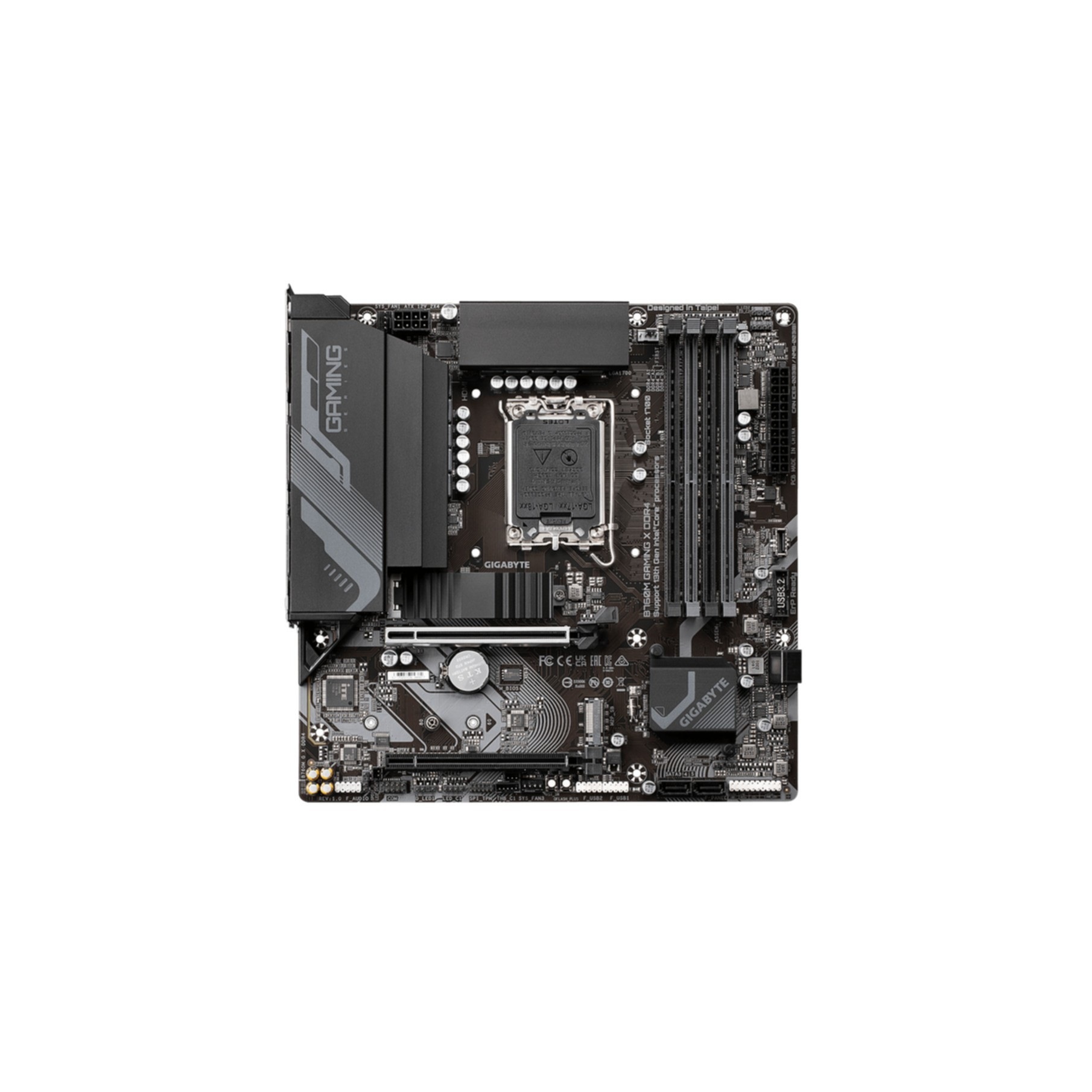 Gigabyte Mainboard »B760M GAMING PLUS WIFI DDR4-Mainboard - Unterstützt 14. Gen. Intel Cor«
