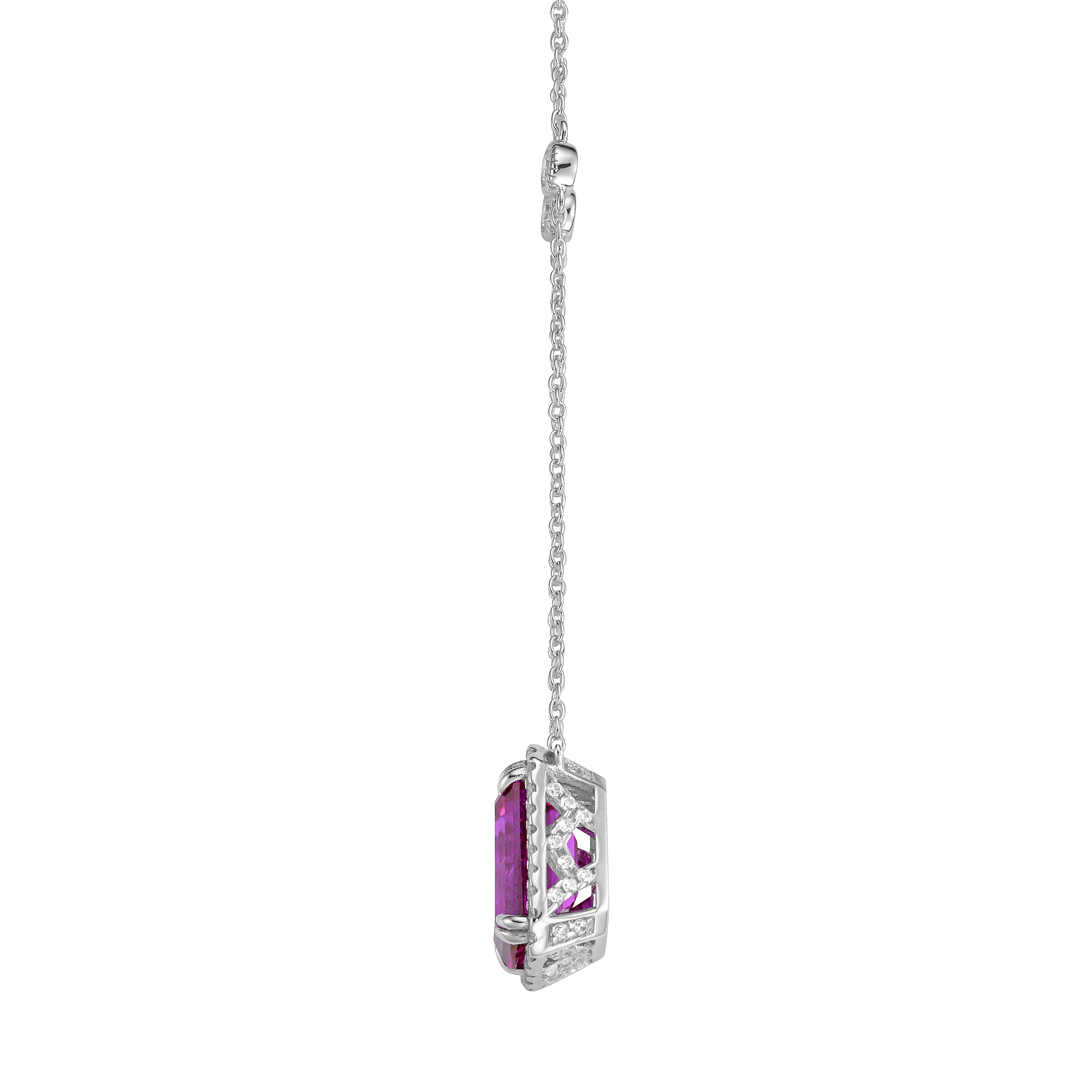 GIORGIO MARTELLO MILANO Collier »Collier mit Zirkonia, Silber 925«