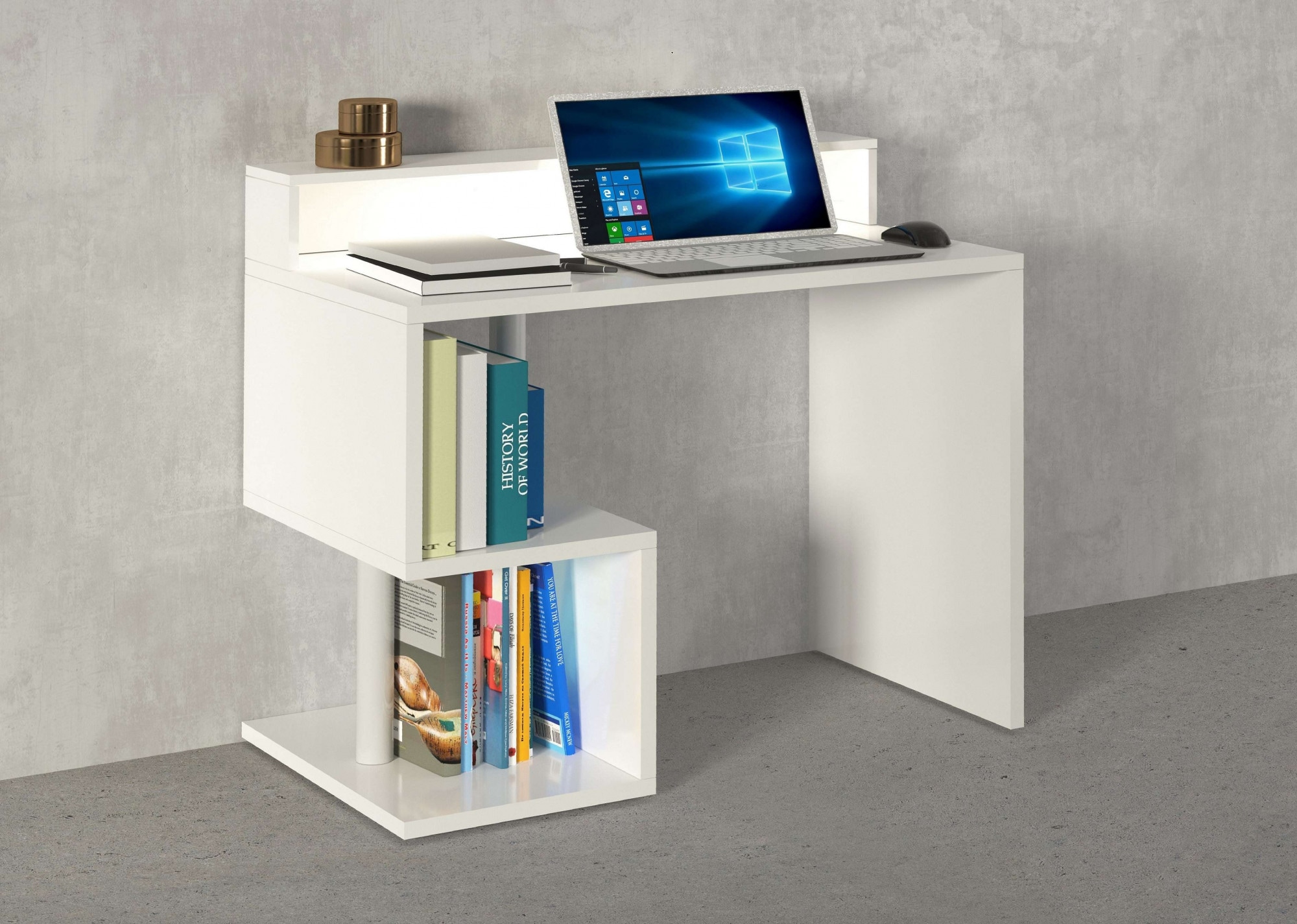 INOSIGN Schreibtisch »Esse, modernes Design«, in verschiedenen Breiten, mit und ohne Monitoraufsatz, Made in Italy