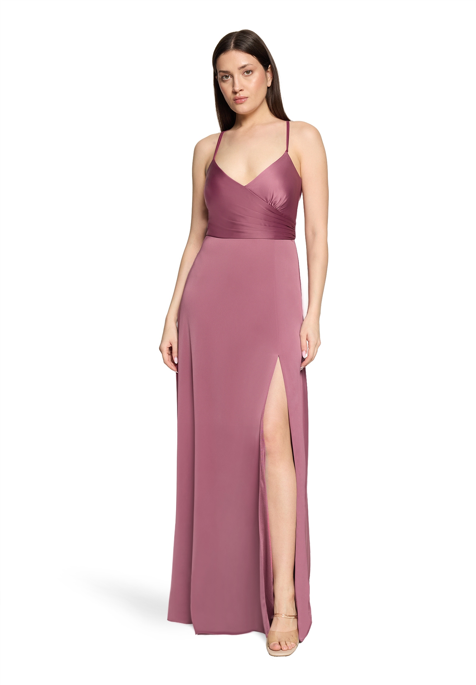 Vera Mont Abendkleid »Abendkleid mit V-Ausschnitt«