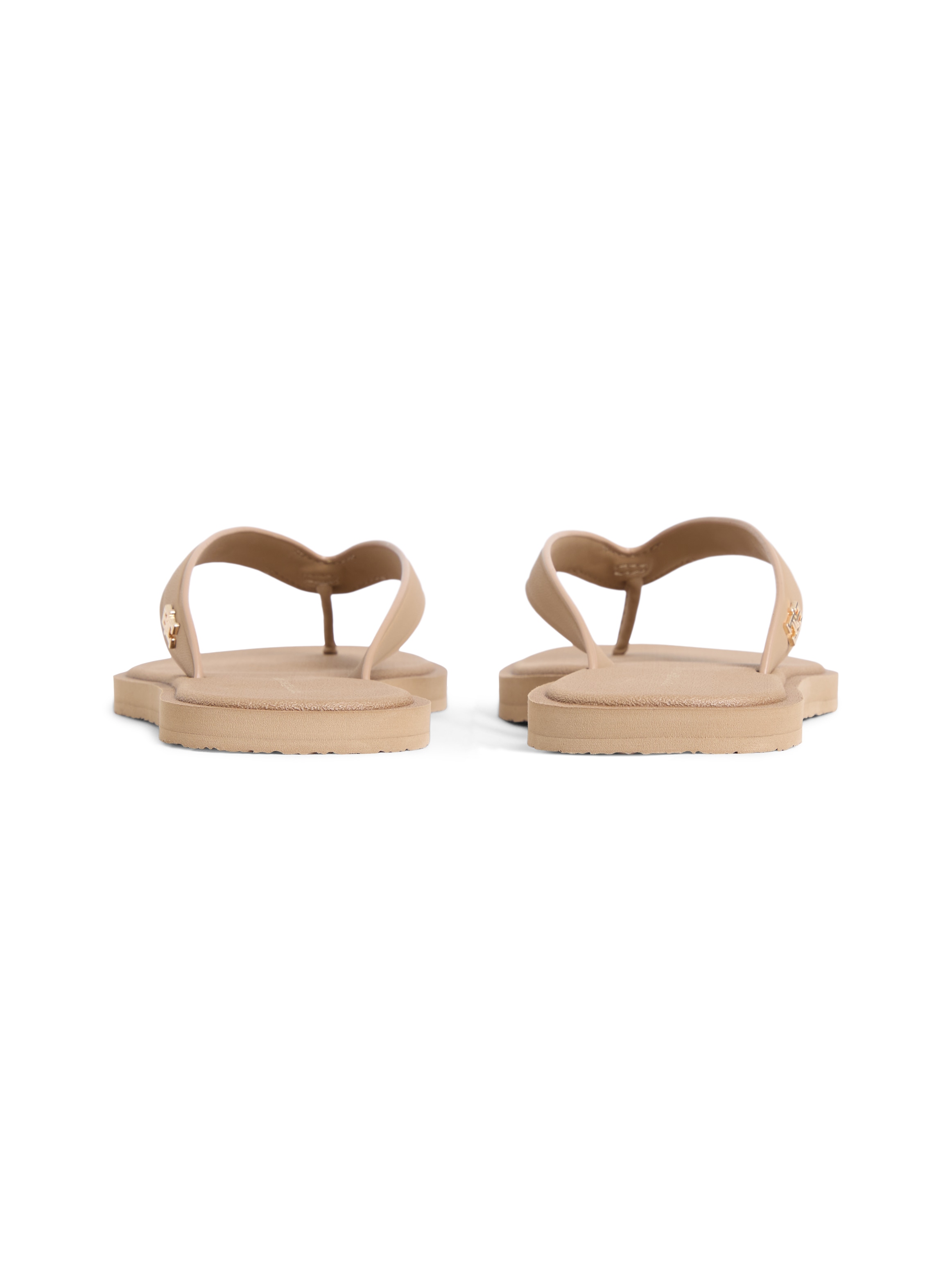 Tommy Hilfiger Zehentrenner »TH SCANDI PREMIUM SUMMER SANDAL«  Strandschuh, Pool Slides, Dianette, Flat mit Logo-Emblem