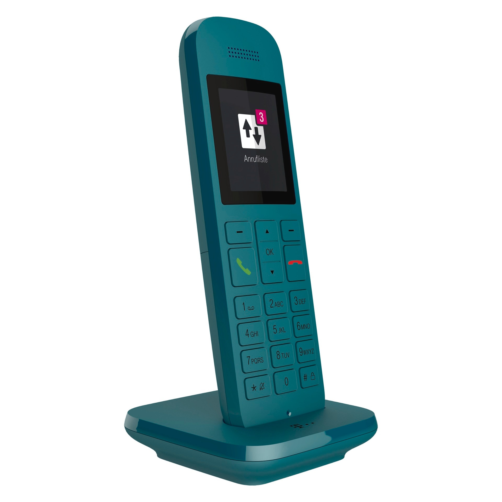 Telekom DECT-Telefon »Speedphone 12« (Mobilteile: 1 ) mit HD Voice, Multifunktionstaste 5 cm Farbdisplay