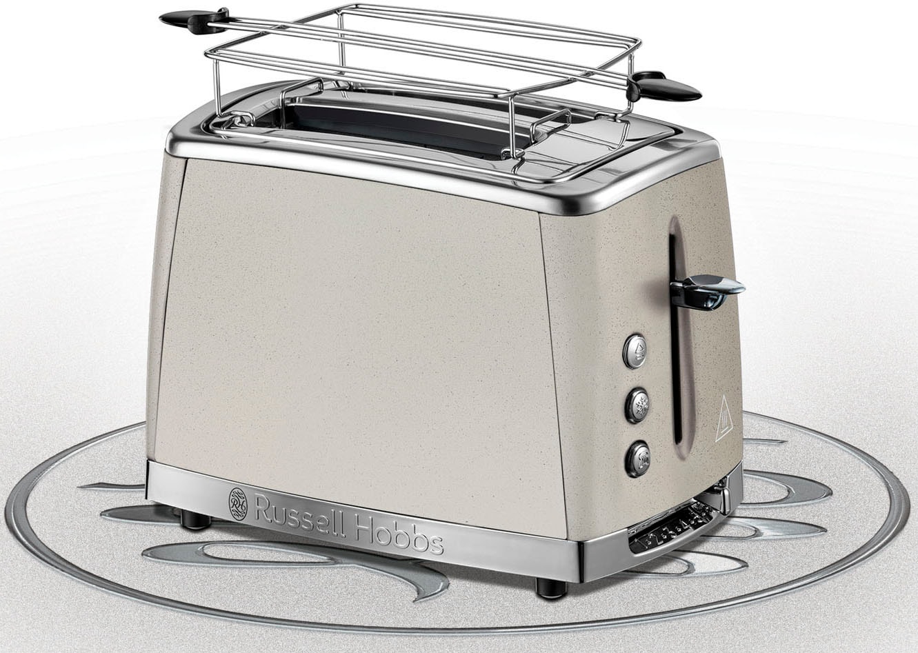 RUSSELL HOBBS Toaster »Luna Stone 26970-56«, 2 Schlitze, für 2 Scheiben,  1550 W mit 3 Jahren XXL Garantie