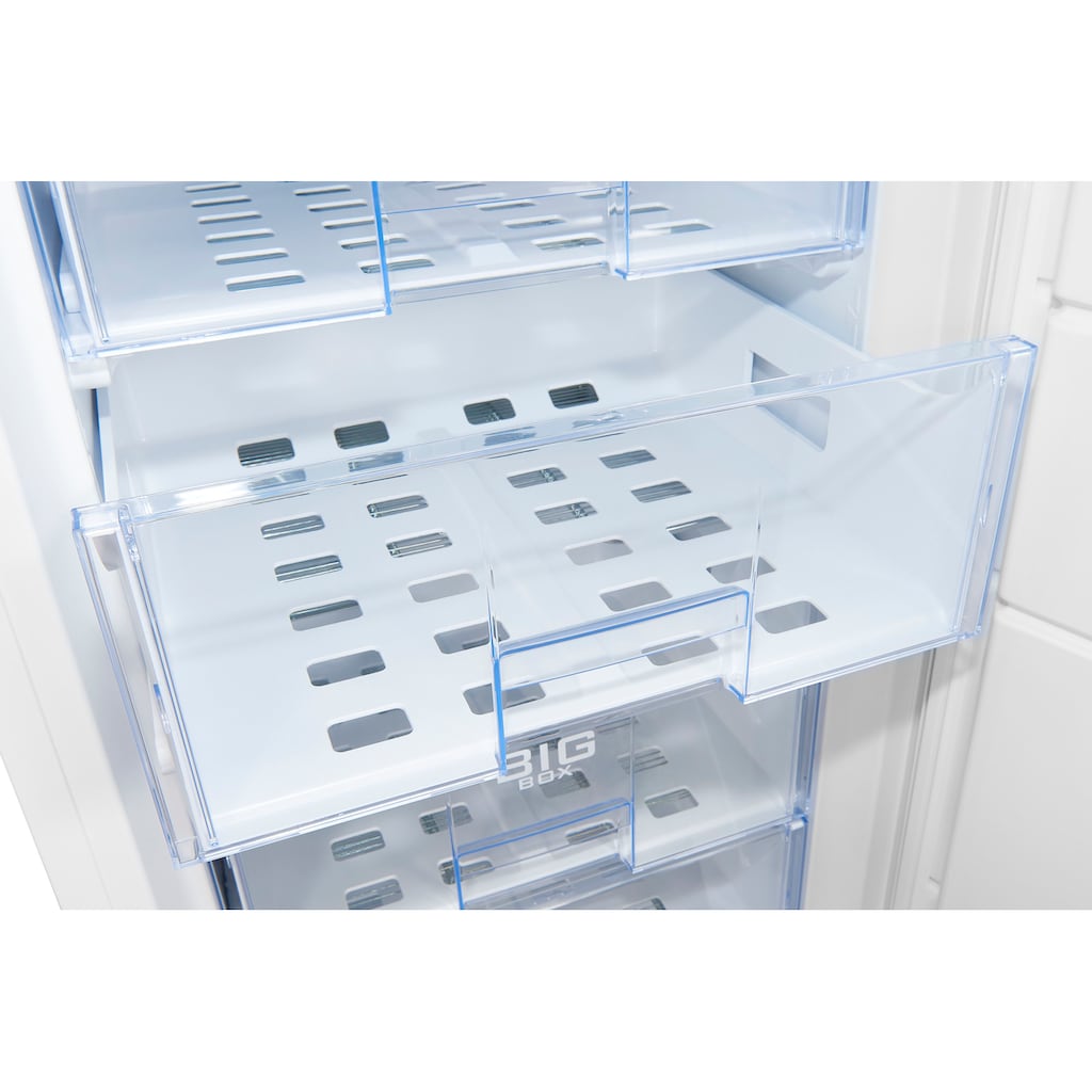 exquisit Gefrierschrank »GS22-H-280E weiss«, 145 cm hoch, 60 cm breit